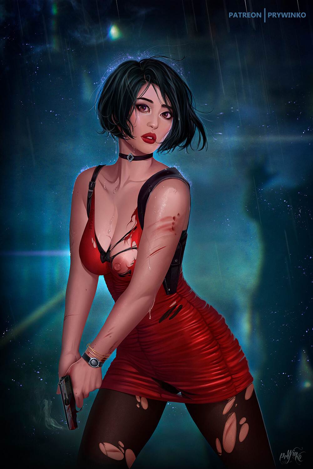 ArtStation - Resident Evil Ada Wong FanArt