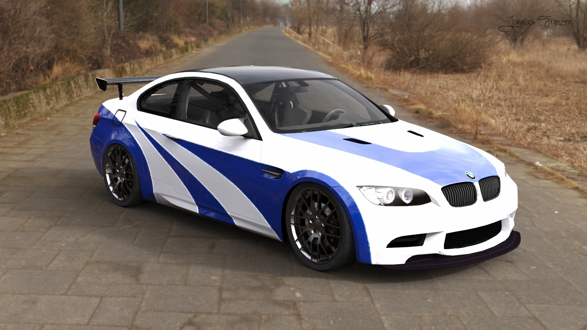 Artstation Bmw M3 Gts Jonatas Franzen