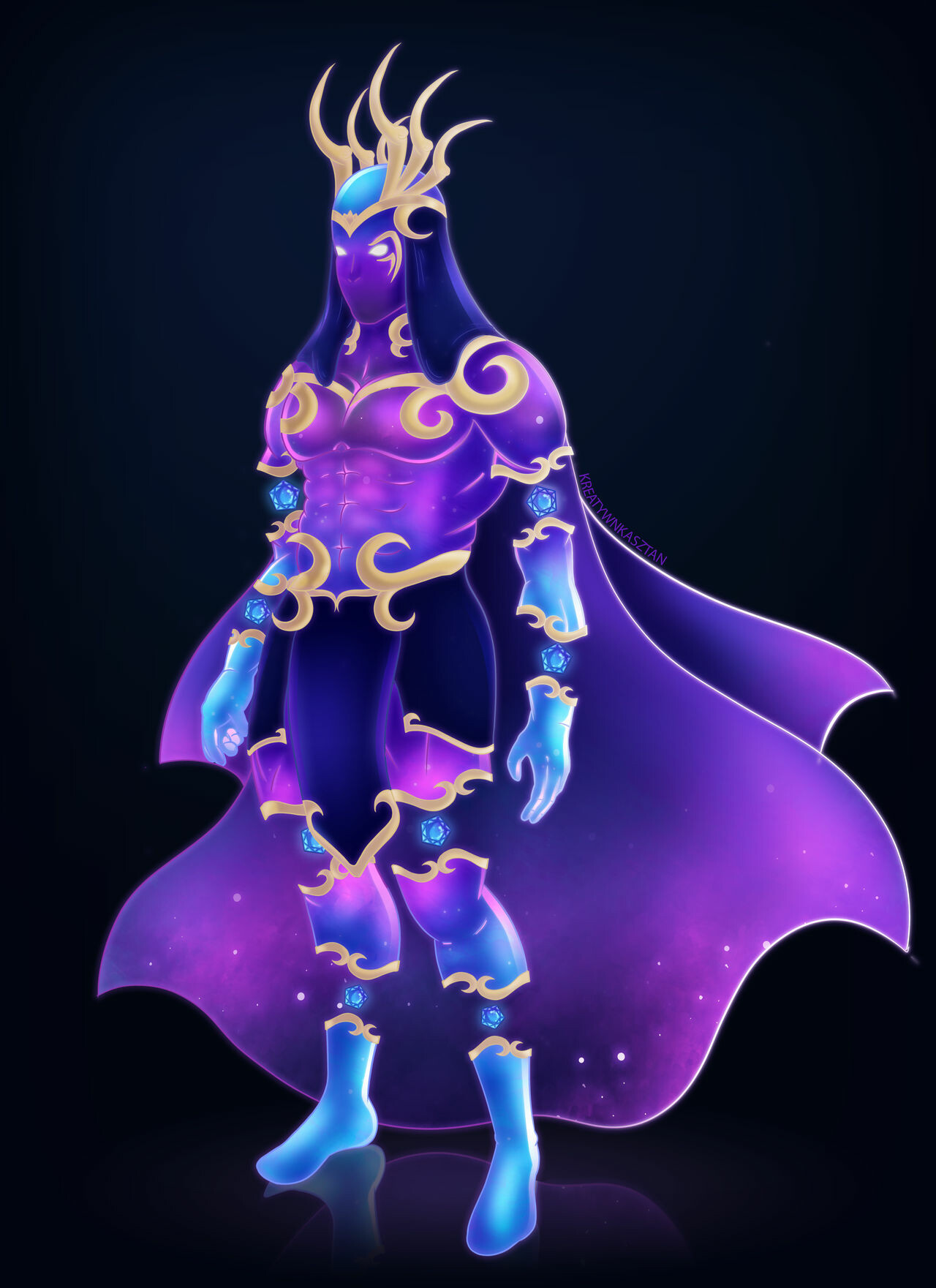 ArtStation Cosmic Hero Concept