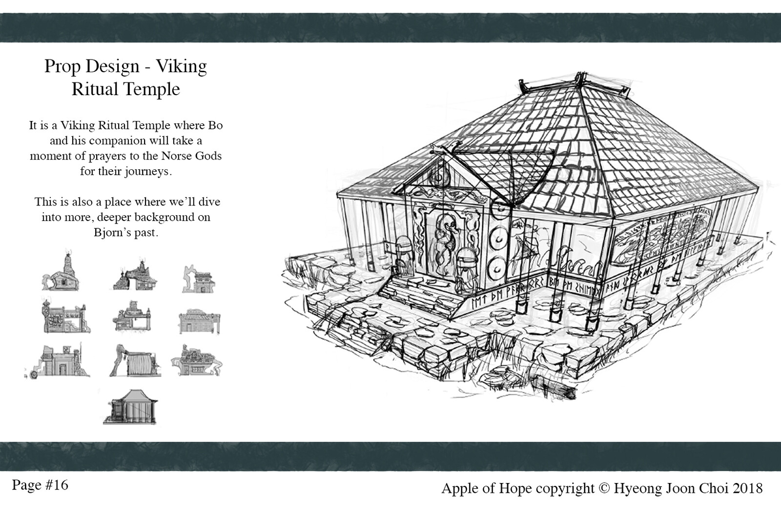 Apple Of Hope - Production Design: Viking Temple