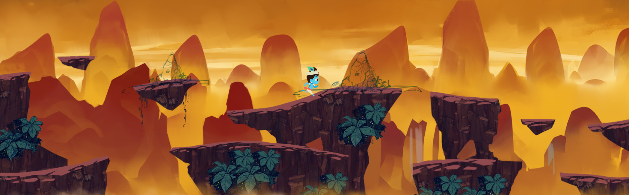 Concept art for environment pitch