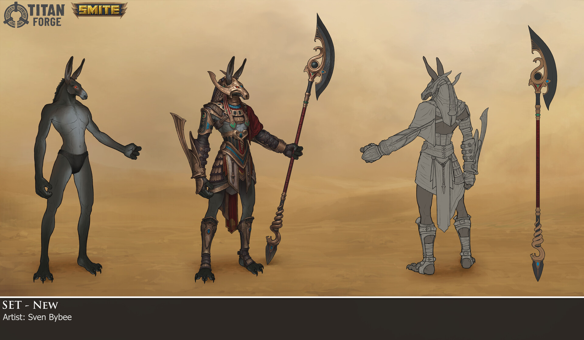 Sven Bybee Egyptian God Seth Smite