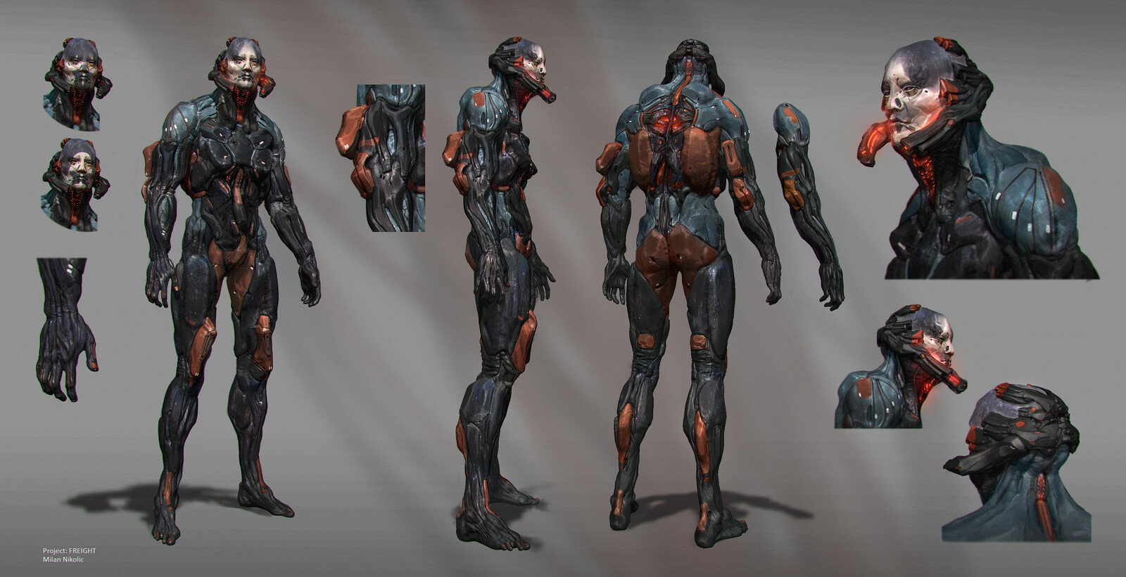 Character Concept Design by Milan Nikolic