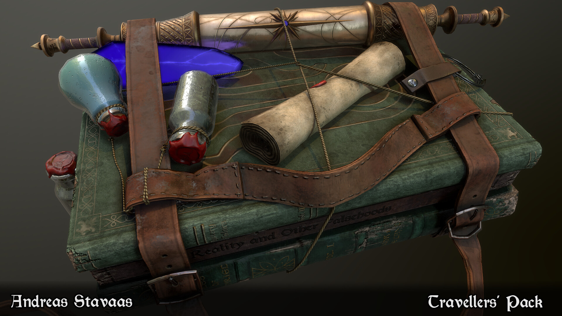 Andreas Stavaas Travellers Pack Elder Scrolls Fan Art