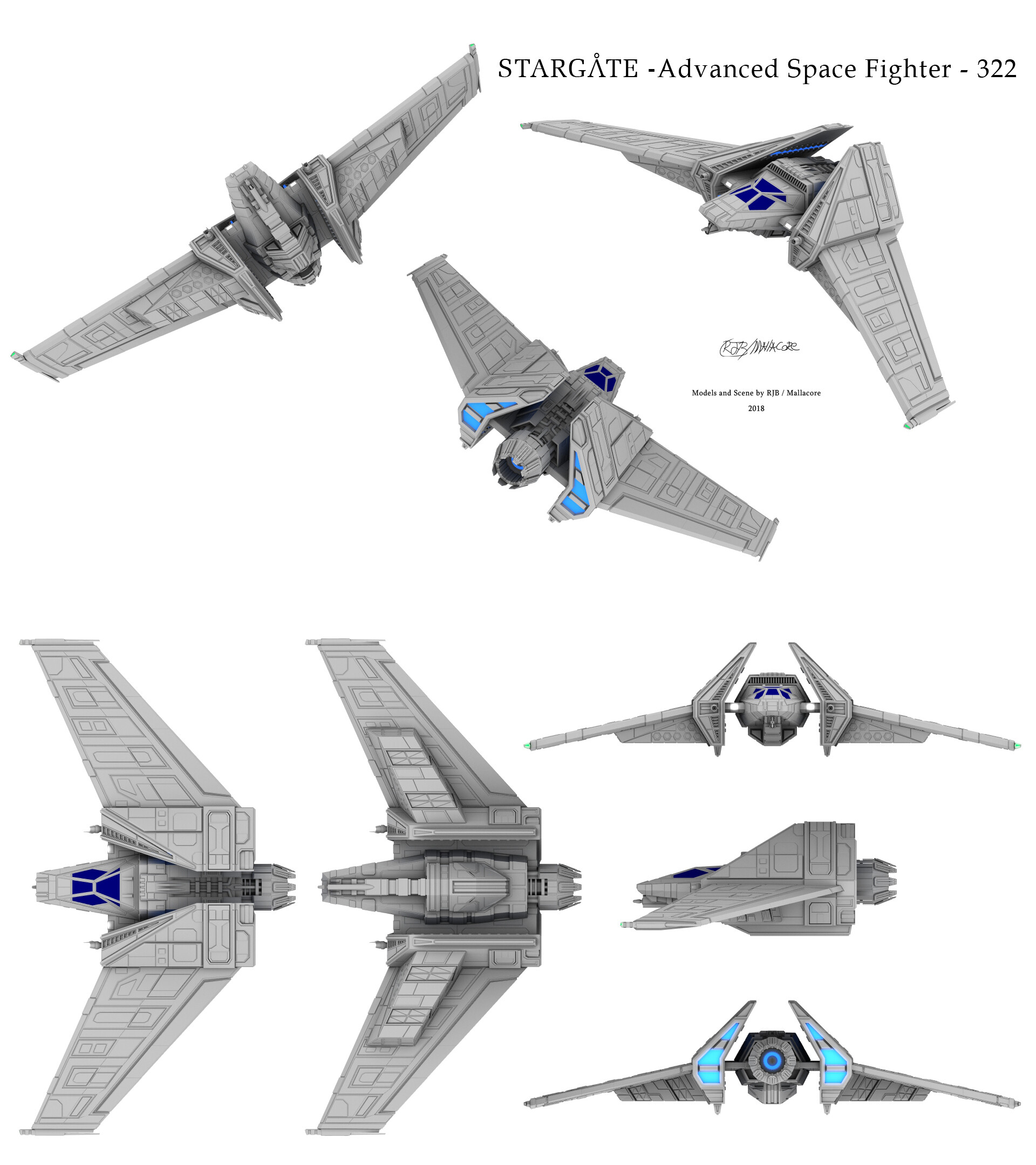 Stargate Model Planes