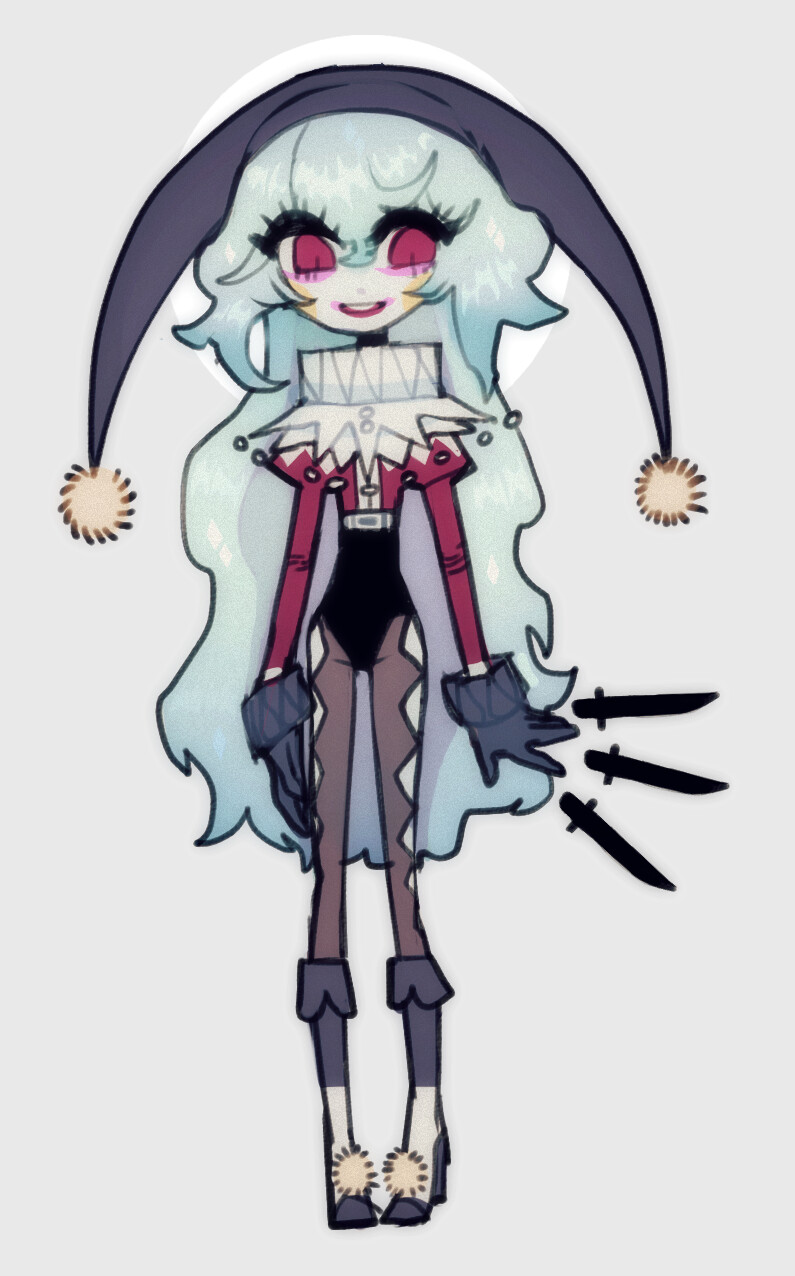 Anime Jester Girl