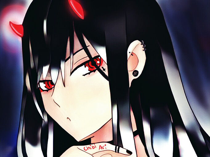Black hair deals zero two