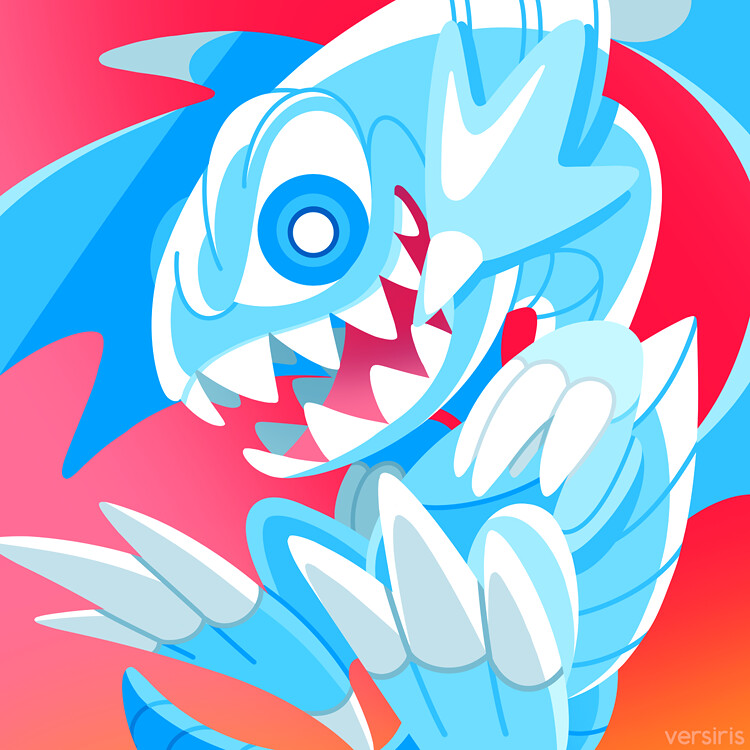 Artstation Blue Eyes Toon Dragon Tanya Kozak