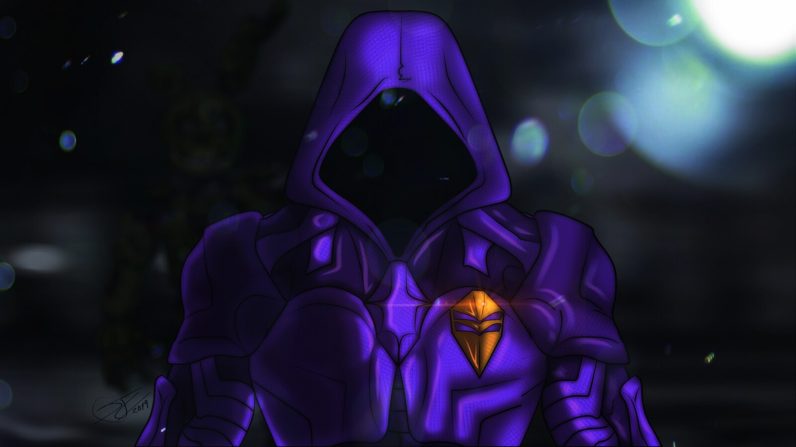 Artstation That Man In Purple Federico Segovia Bluewolfartista