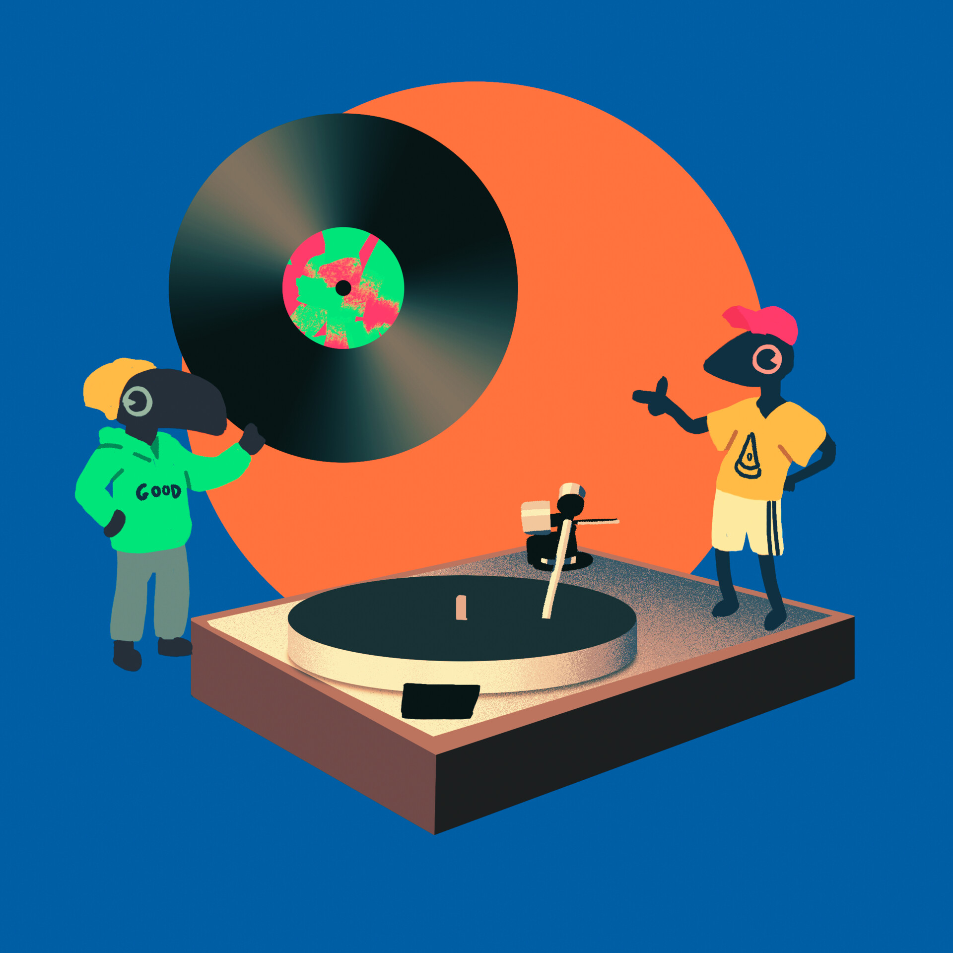 Artstation Record Player Alfie Garland