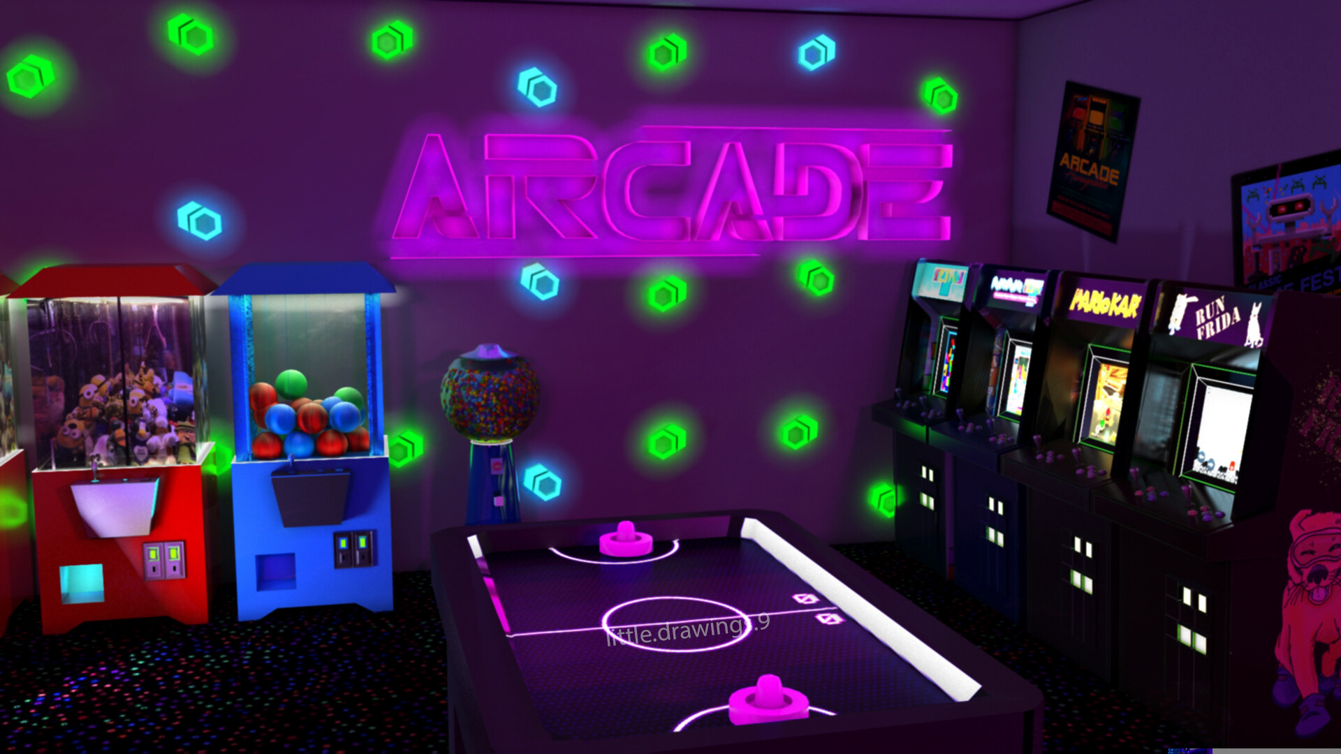 Lore Garcia Retro Arcade