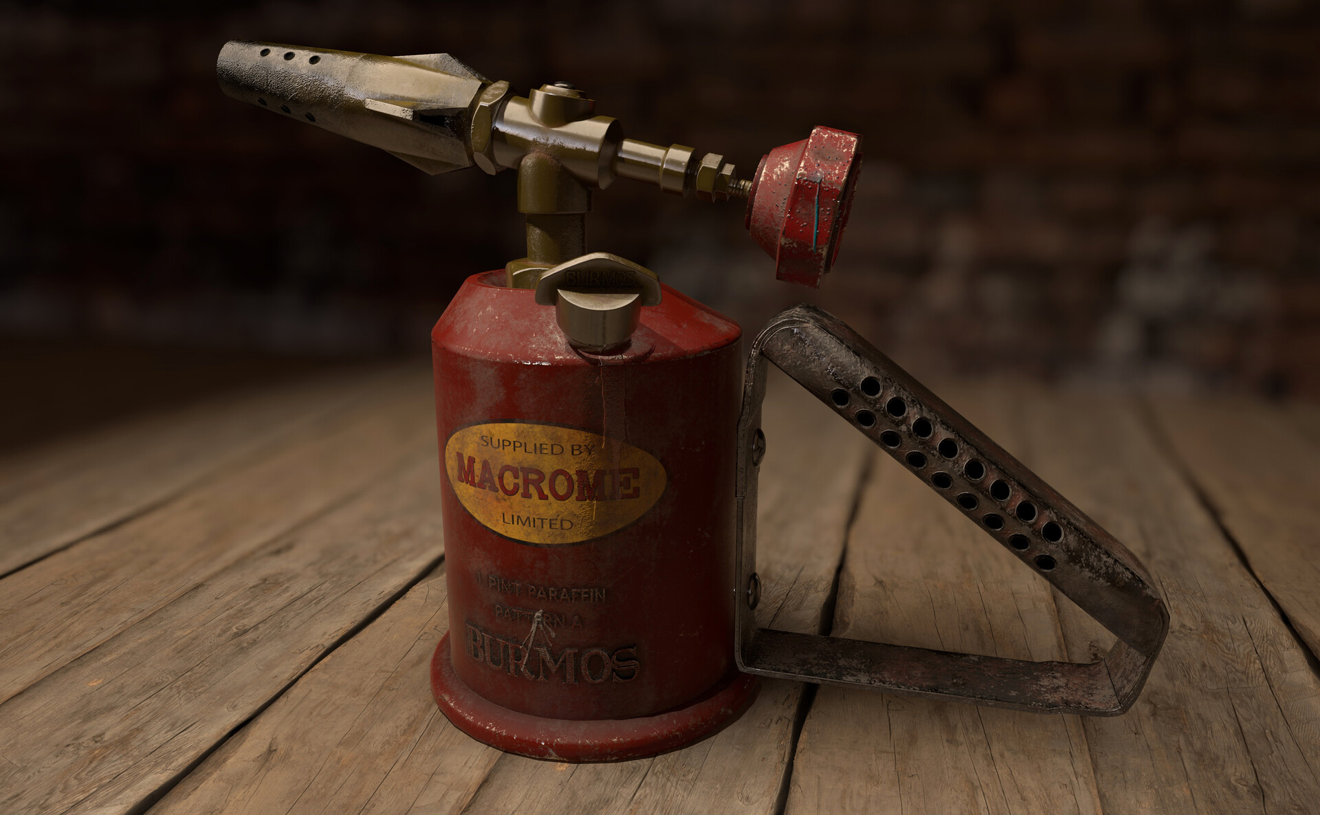 ArtStation Vintage Blowtorch