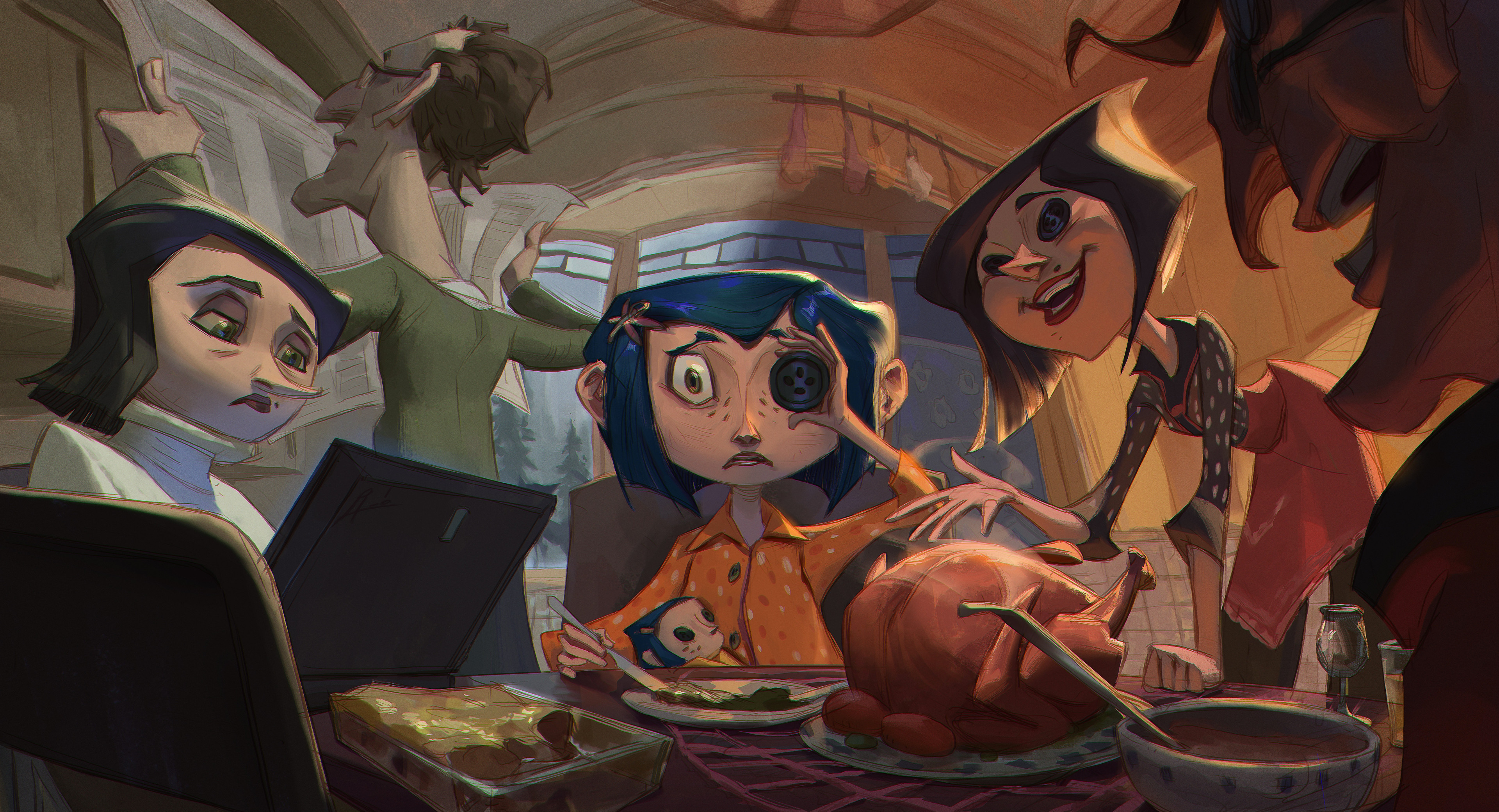 P Torinno Coraline Laika Studio Fanart I hope there's a brave enough audience out there willing to take the plunge. p torinno coraline laika studio fanart