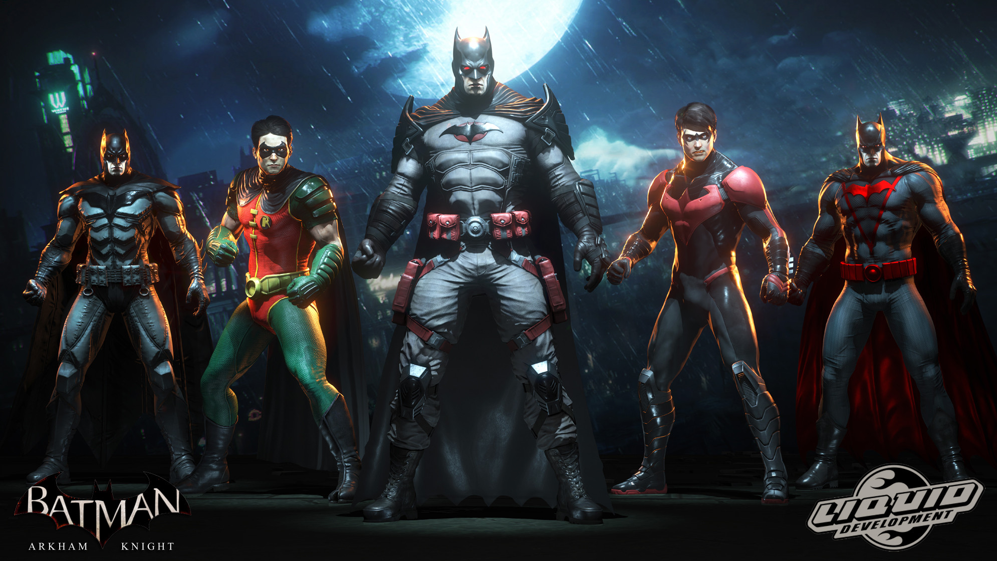 Liquid Development - Batman: Arkham Knight - 3D Characters