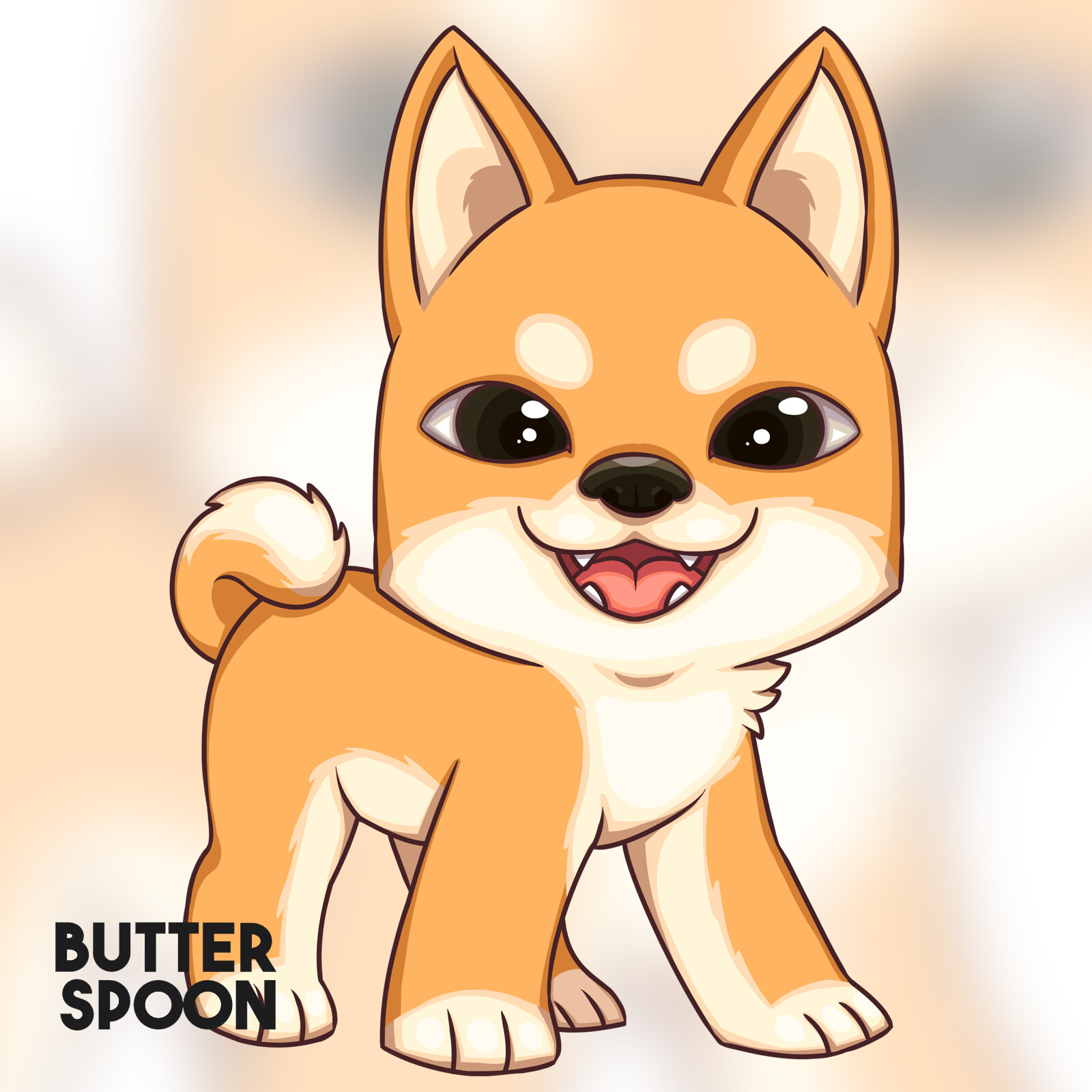 Butter Spoon - Milo the Shiba