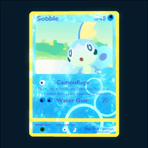 ArtStation - 3d Pokemon Cards: Sobble Grookey and Scorbunny ArtStation - 3d Pokemon Cards: Sobble Grookey and Scorbunny