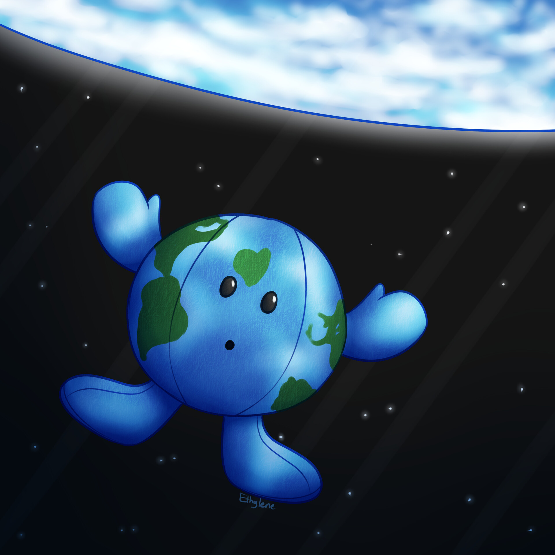 Earth plush sales spacex