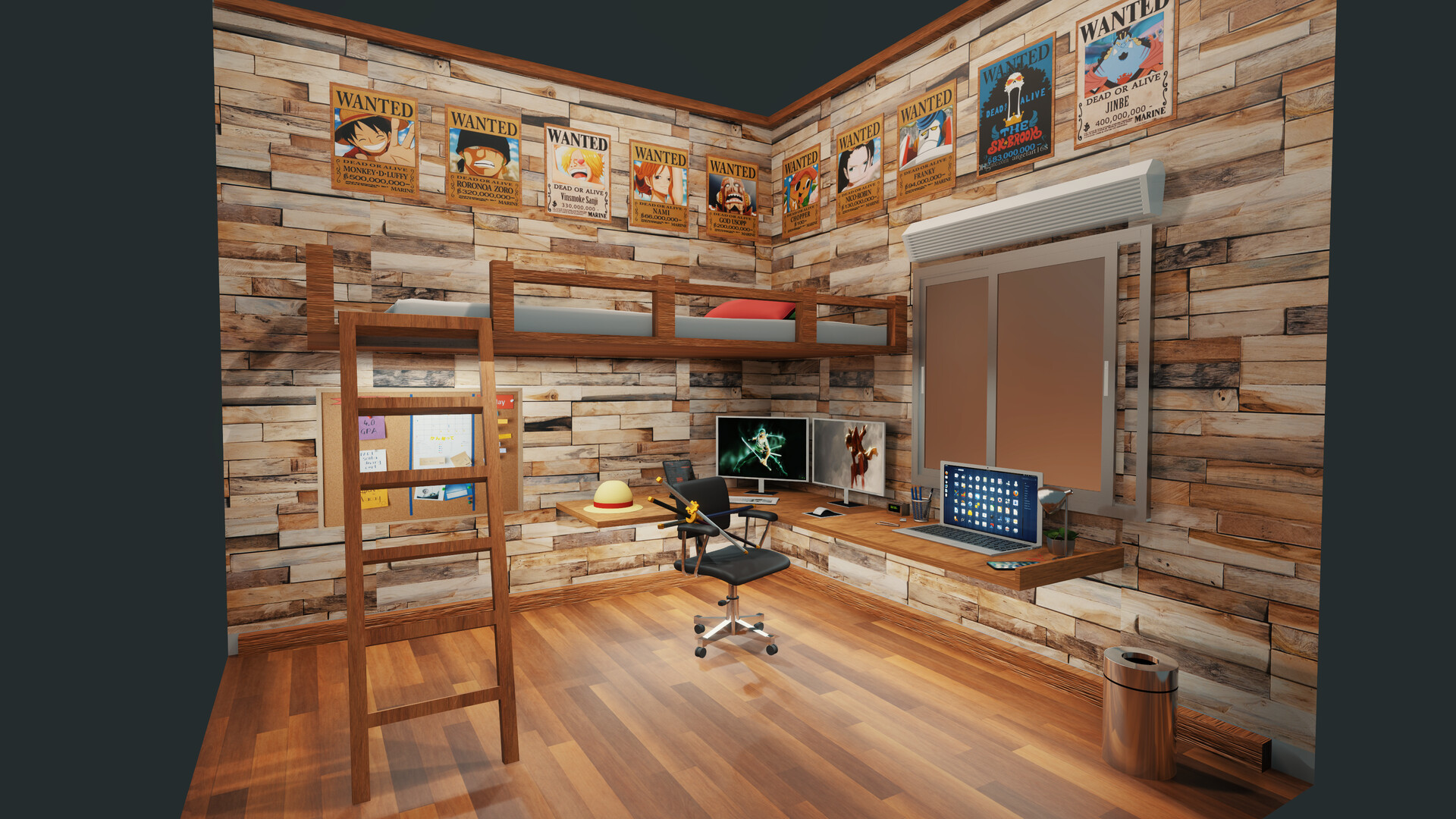 Don John Gatacilo Isometric Dream Room
