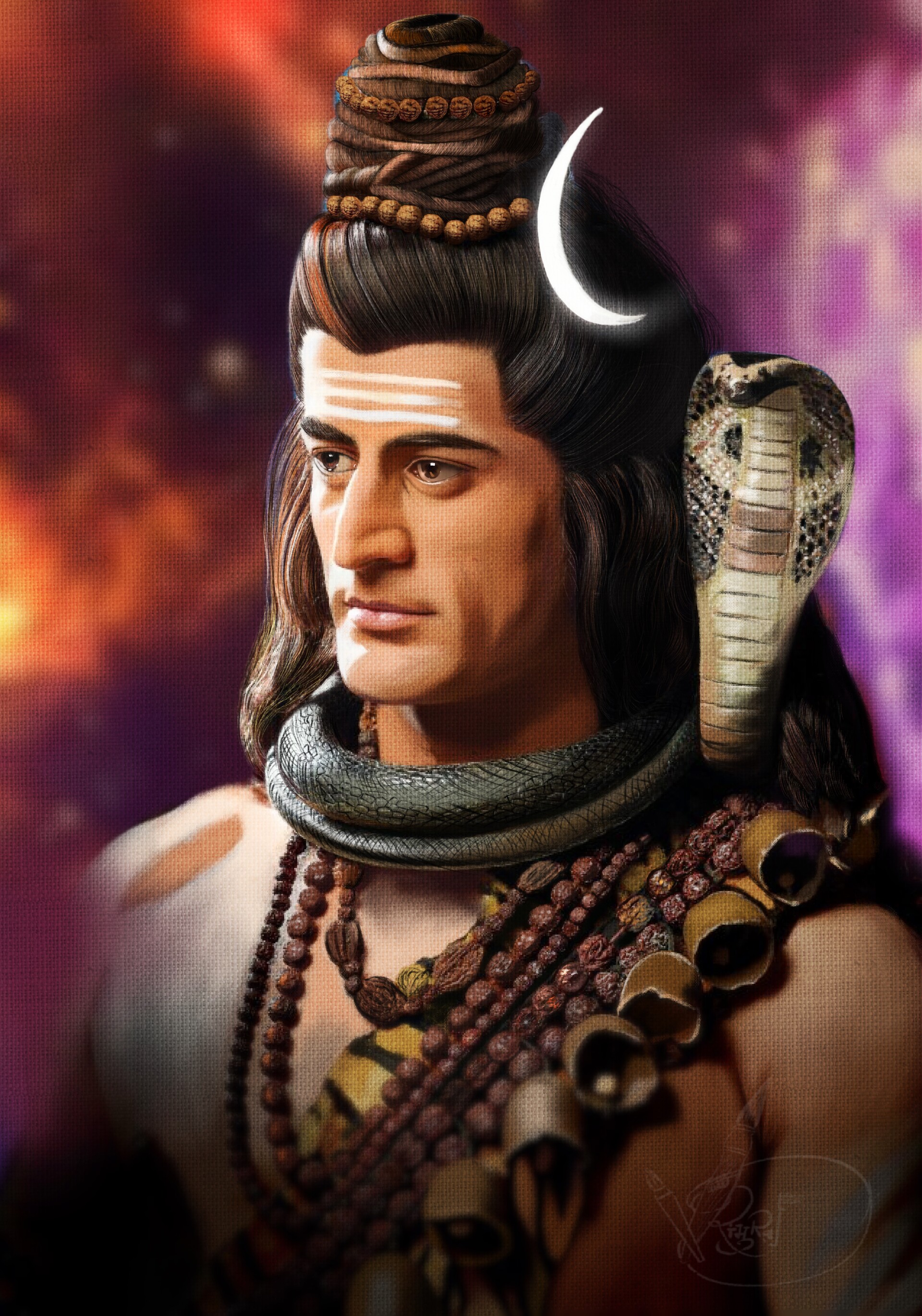 Shambhuraj Panhalakar Digital Painting Agankhi on aate aate, jiya dhadak, koi fariyad, do pal & bolna halke ft. shambhuraj panhalakar digital painting