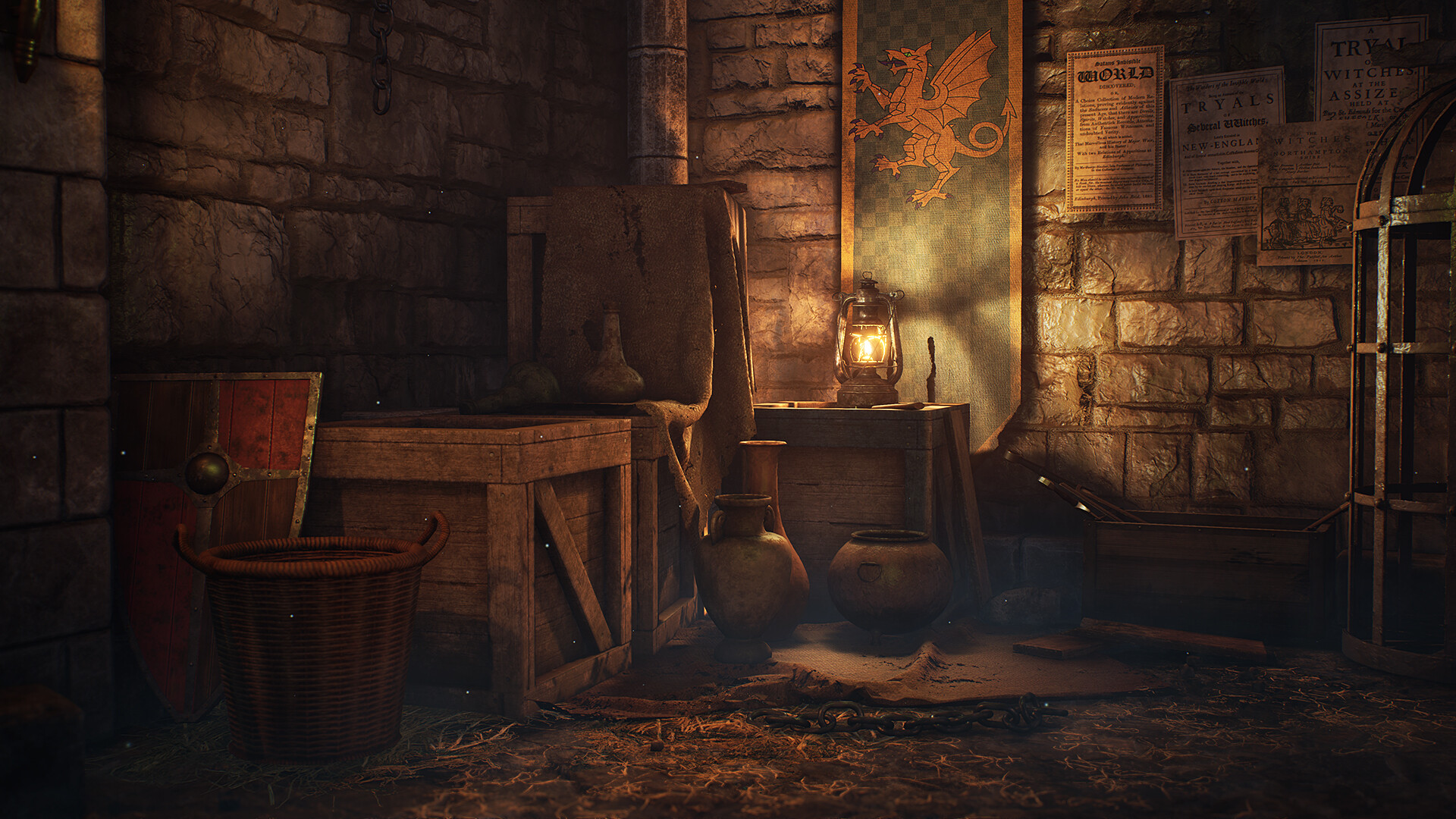 ArtStation - Medieval prison