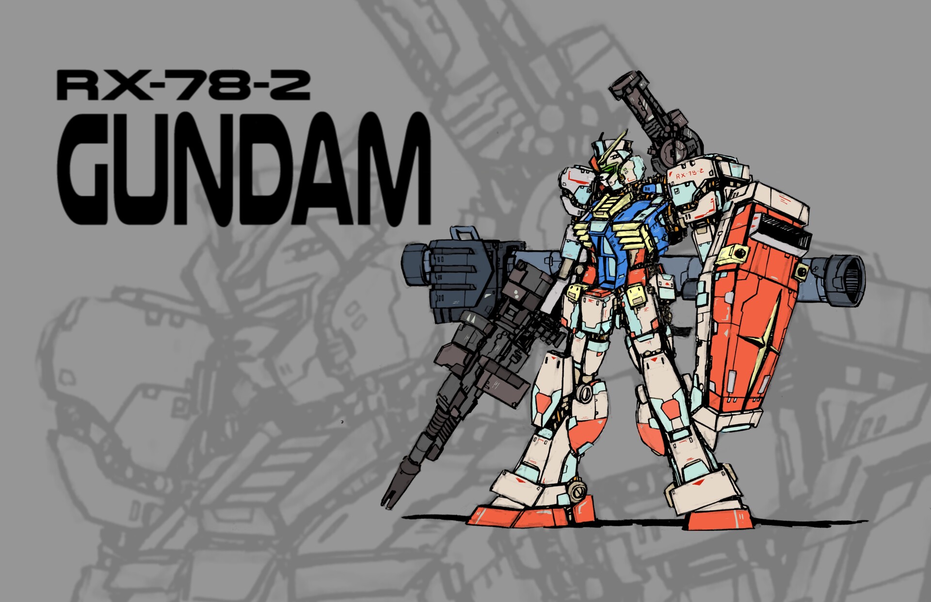 ArtStation - RX-78-2 Gundam (Origin)