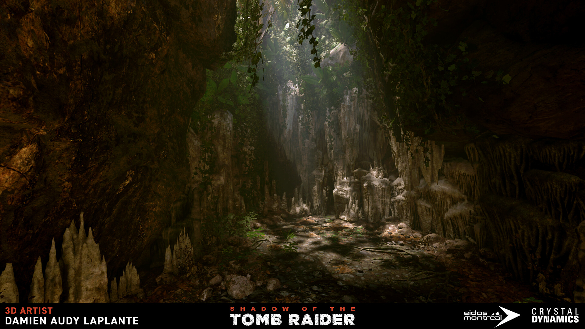 Artstation Shadow Of The Tomb Raider Cave Damien Audy