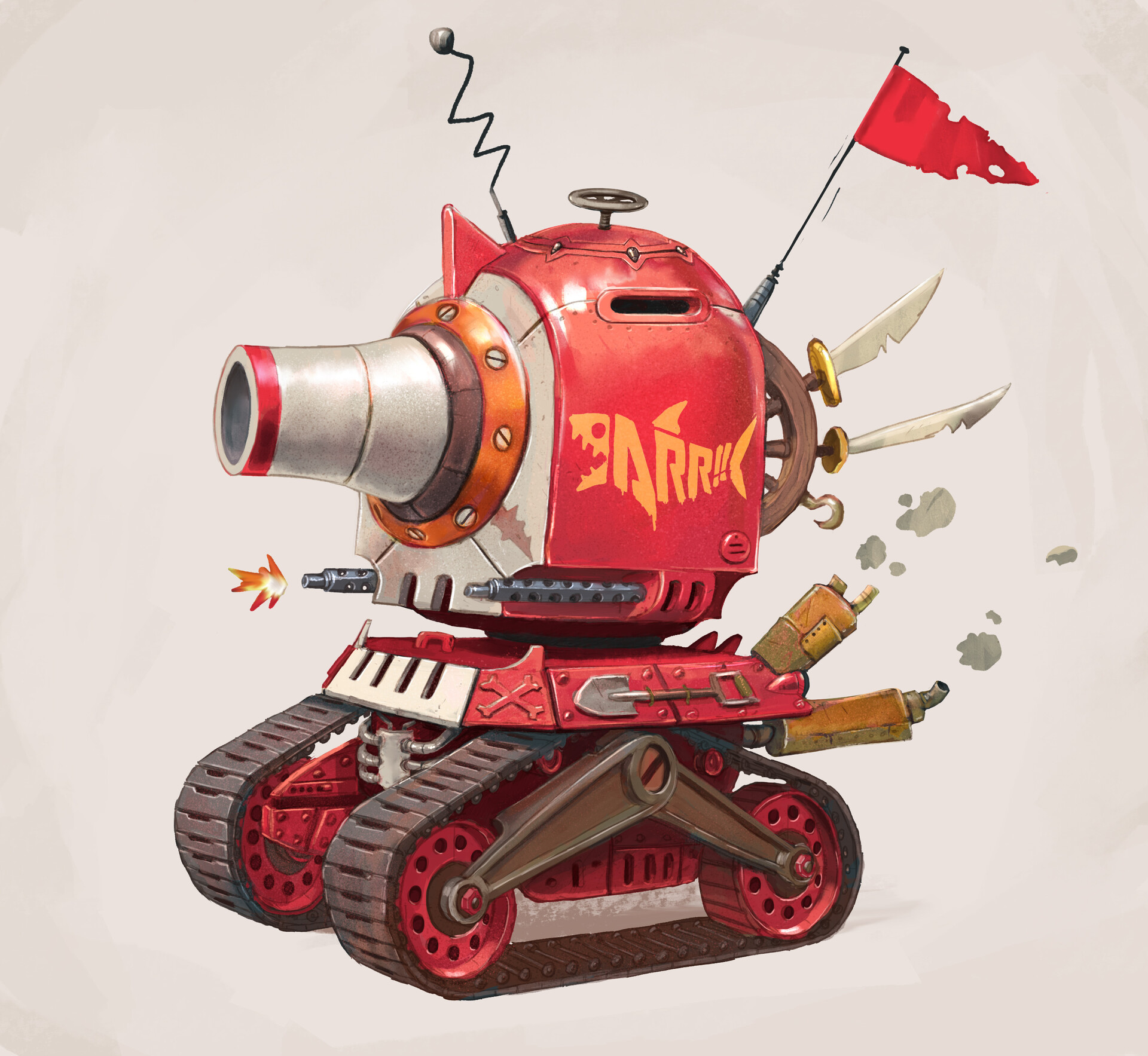 Dani Canovas Pirate Tank