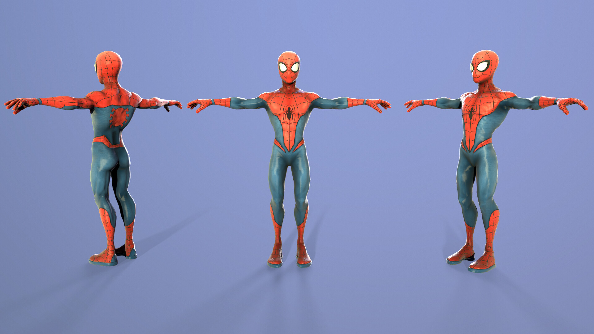 Spider Man in action ready pose. - Addi Rujoh - Digital Art, Childrens Art,  Comics - ArtPal