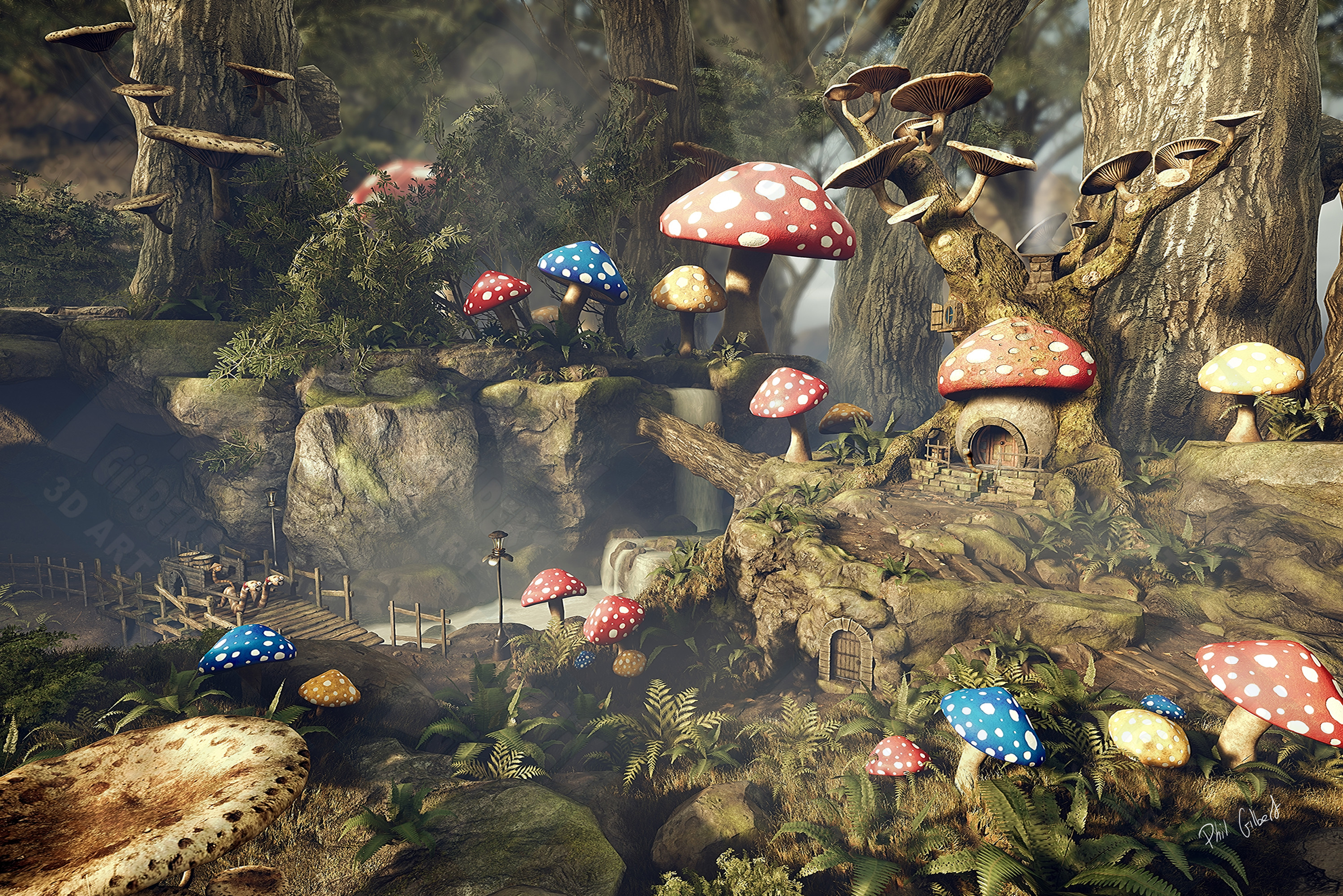Legend of mushroom промо. Сказочные грибы. Сказочный лес с мухоморами. Сказочный лес с грибами. Фантастические грибы.