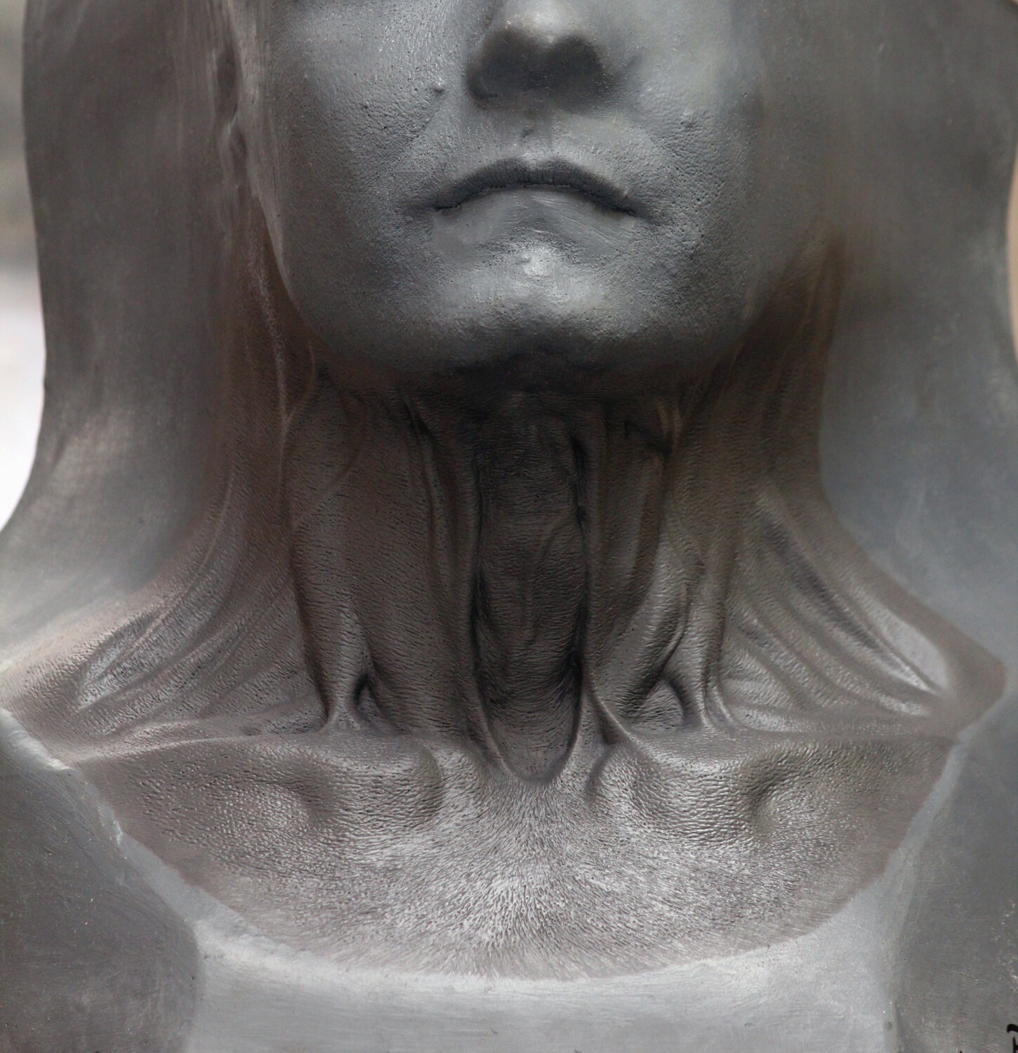 Pride and Prejudice and Zombies / Generic Neck Prosthetic Sculpt