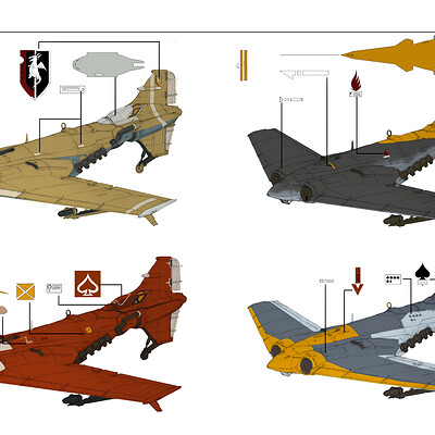 FIghter plane Decal/Color schemes