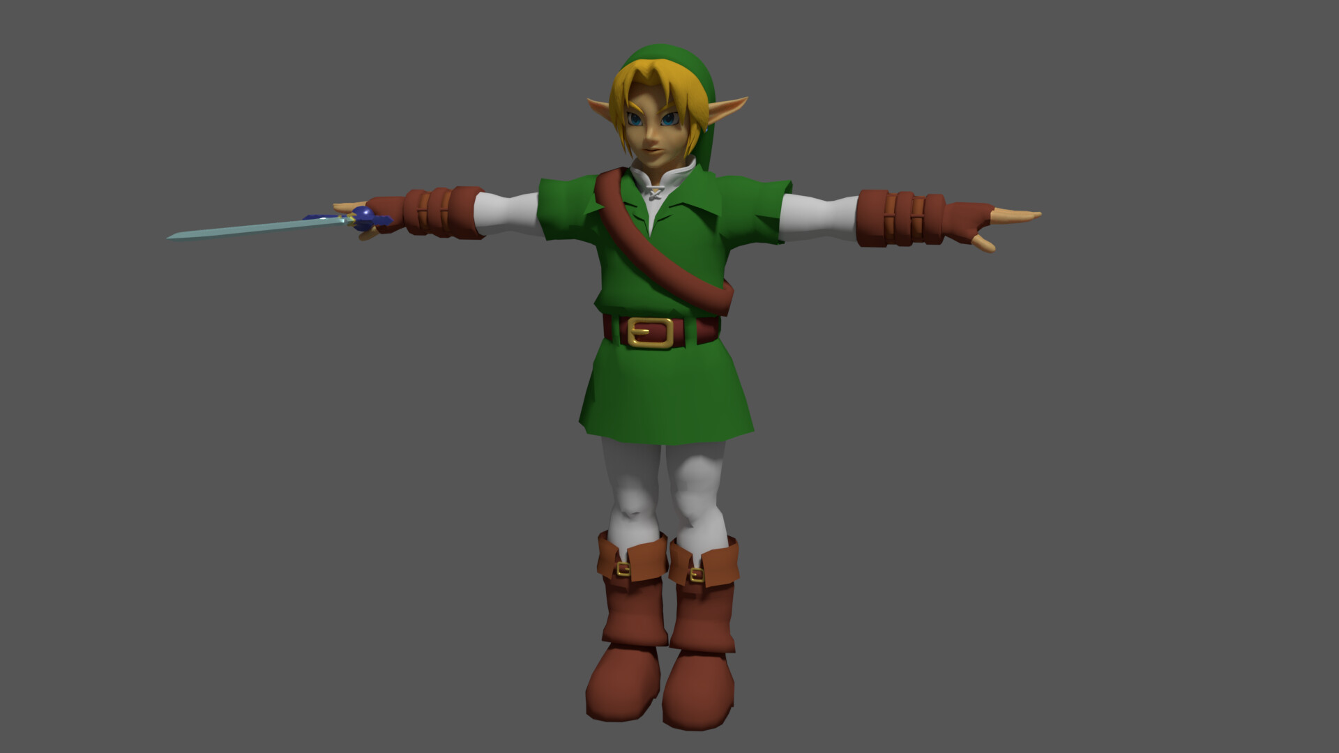 ArtStation - Reimagining Link from The legend of Zelda: Ocarina of time
