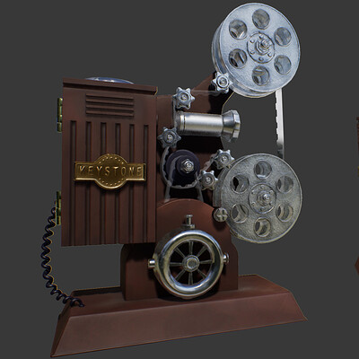 Film Projector Music Box