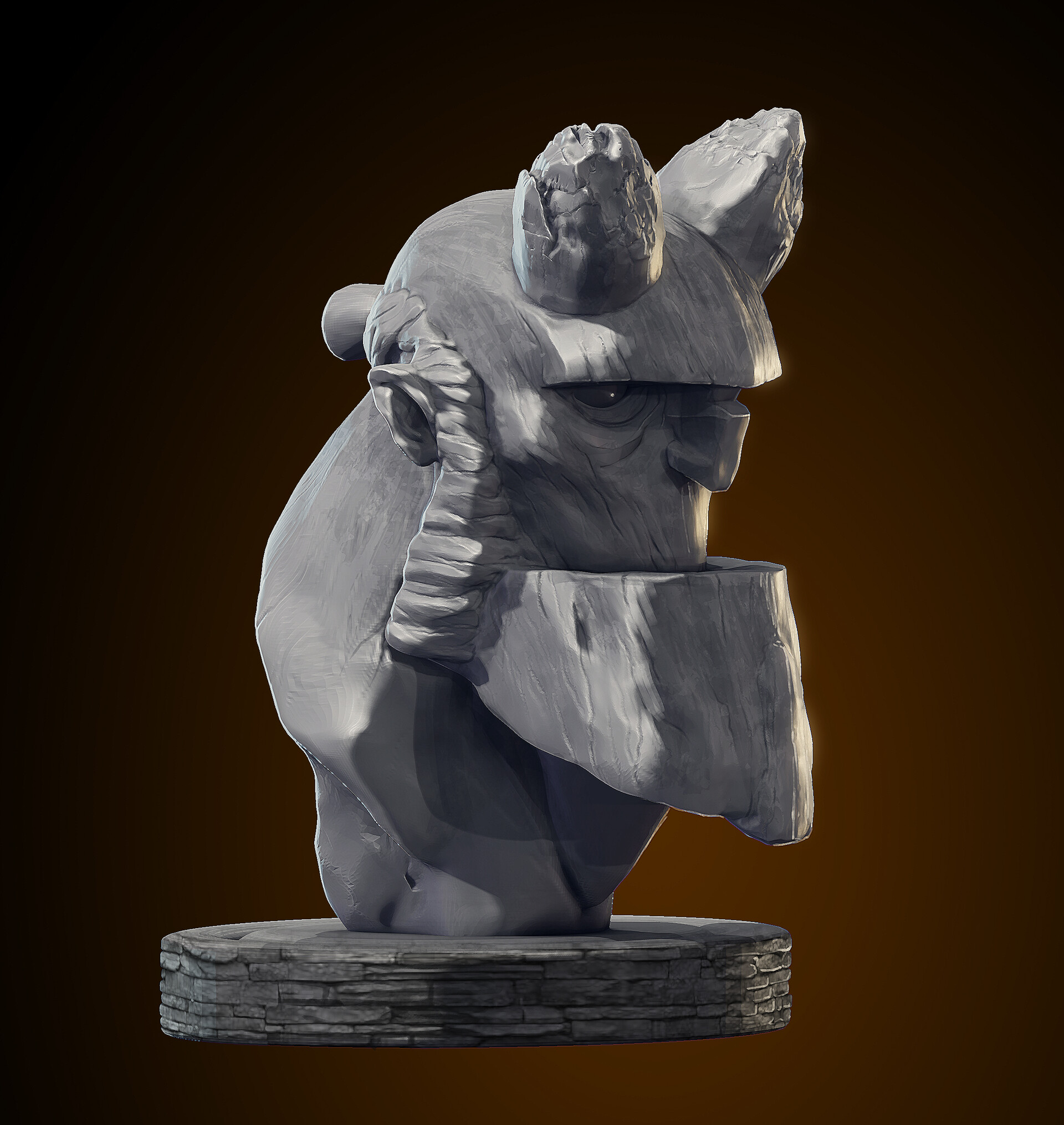 Ruben Orellana Hellboy 3d Fanart