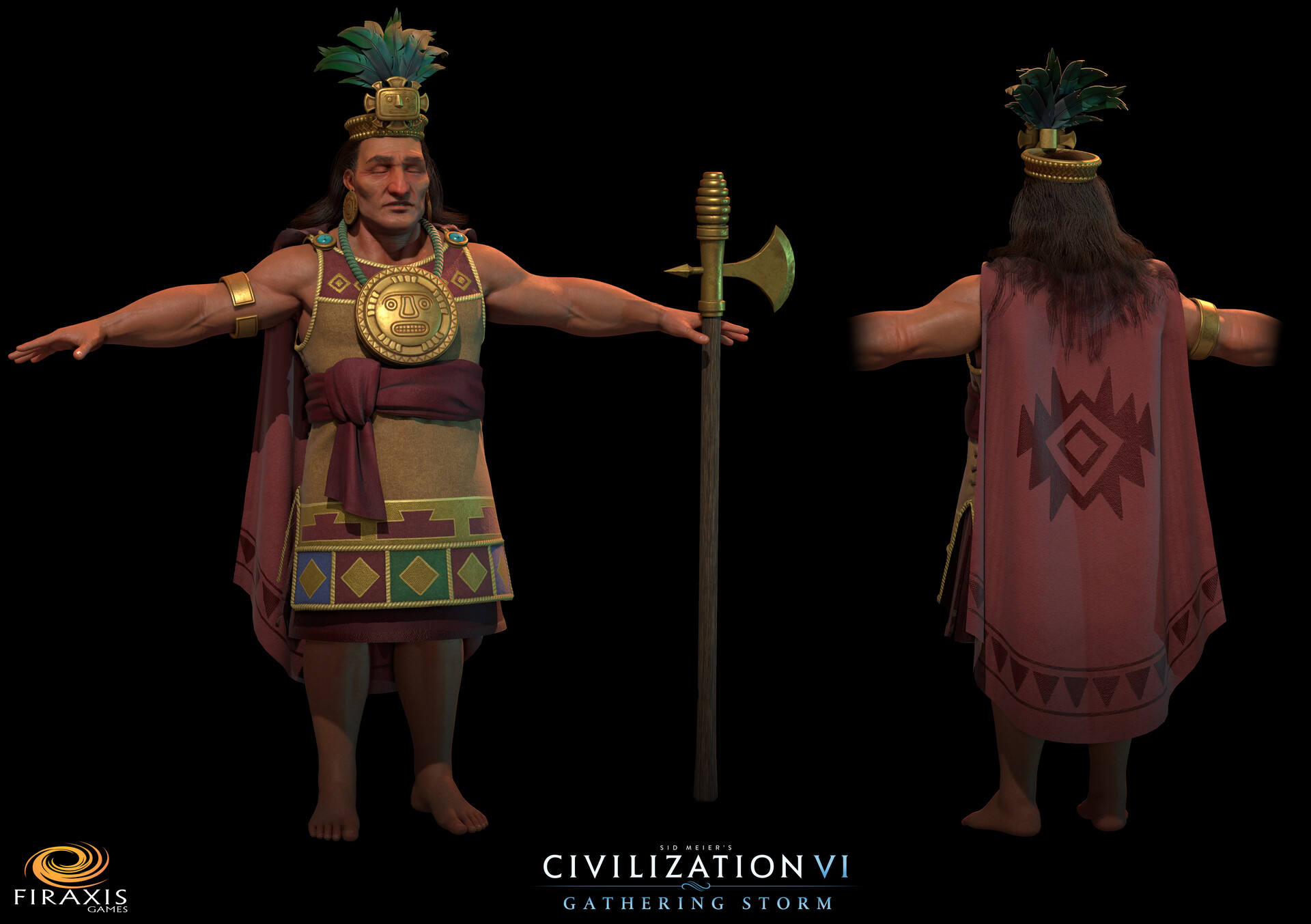 Stephanie Iannone Pachacuti, Leader Civilization 6 Gathering Storm