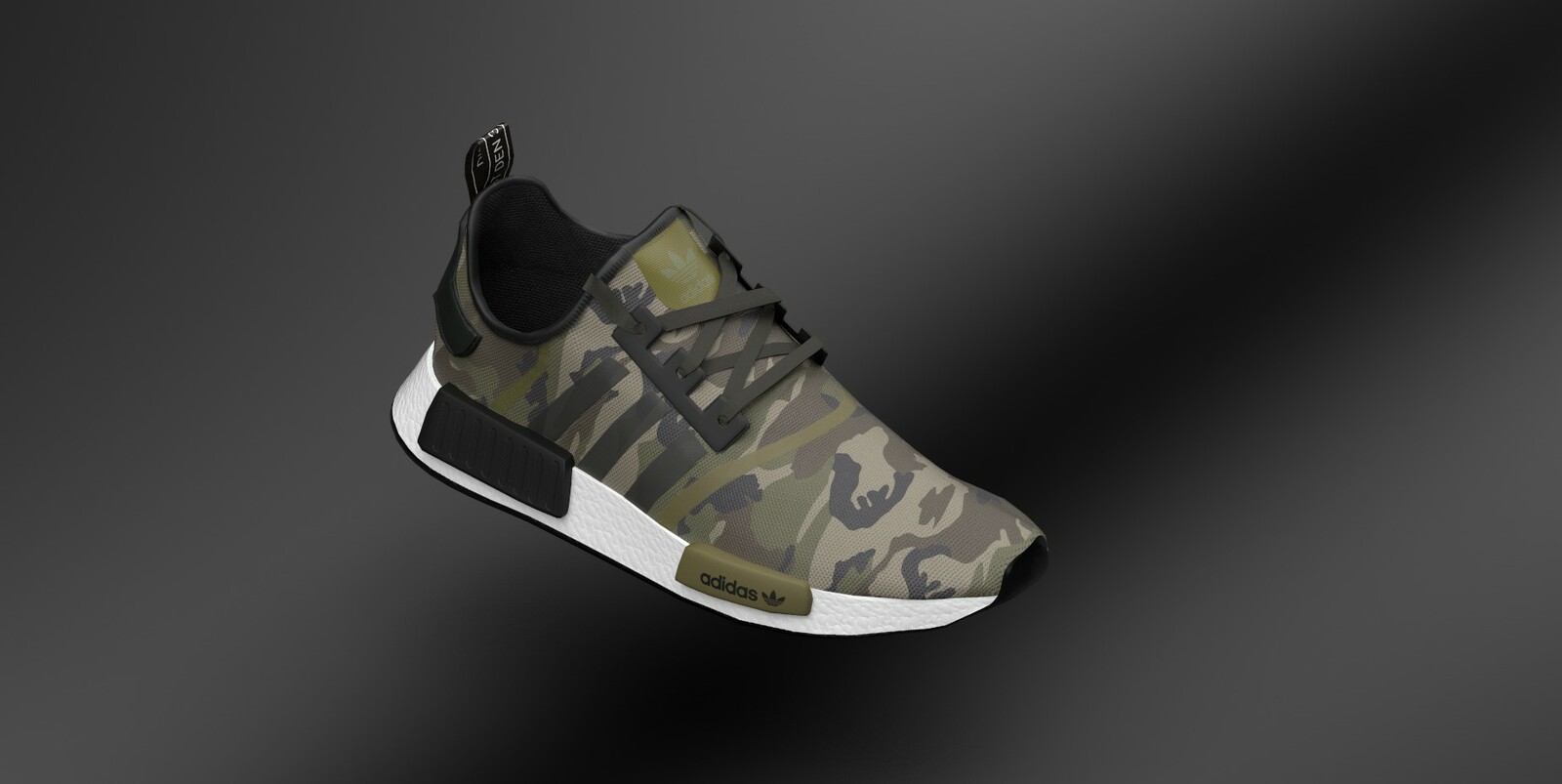 Adidas Shoe, low poly model, for Champ AR project.