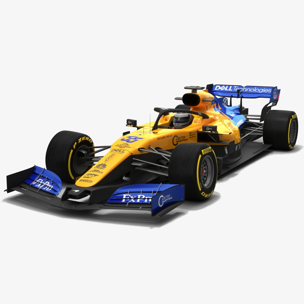 Artstation Mclaren F1 Mcl34 Formula 1 Season 2019 3d Model