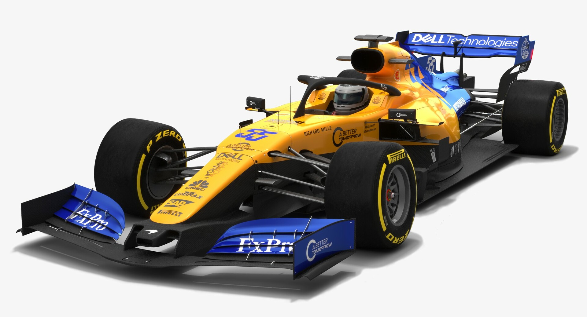Artstation Mclaren F1 Mcl34 Formula 1 Season 2019 3d Model Oleksii Sergiyovych