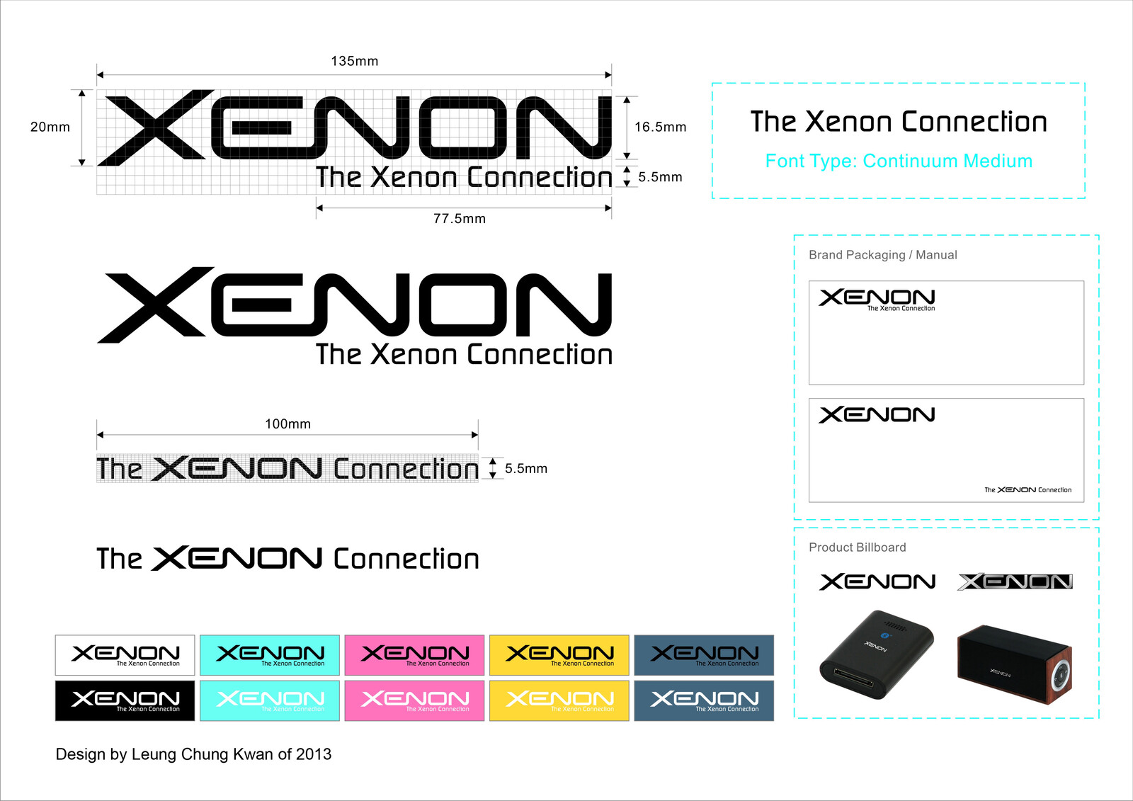 💎 Logo | Design by Leung Chung Kwan on 2013 💎
Brand Name︰xenon | Client︰OTIC Limited
