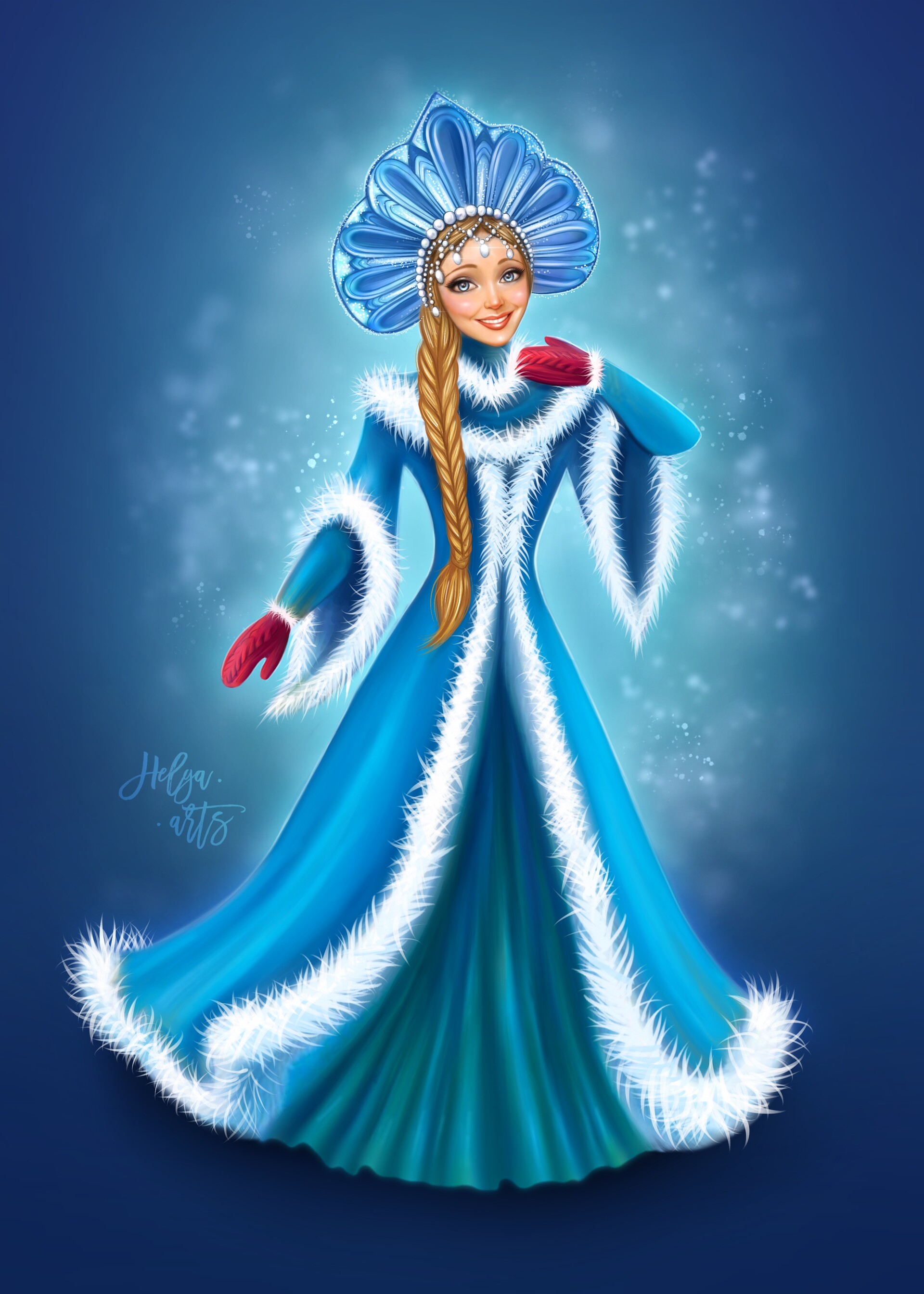 ArtStation - Snow Maiden
