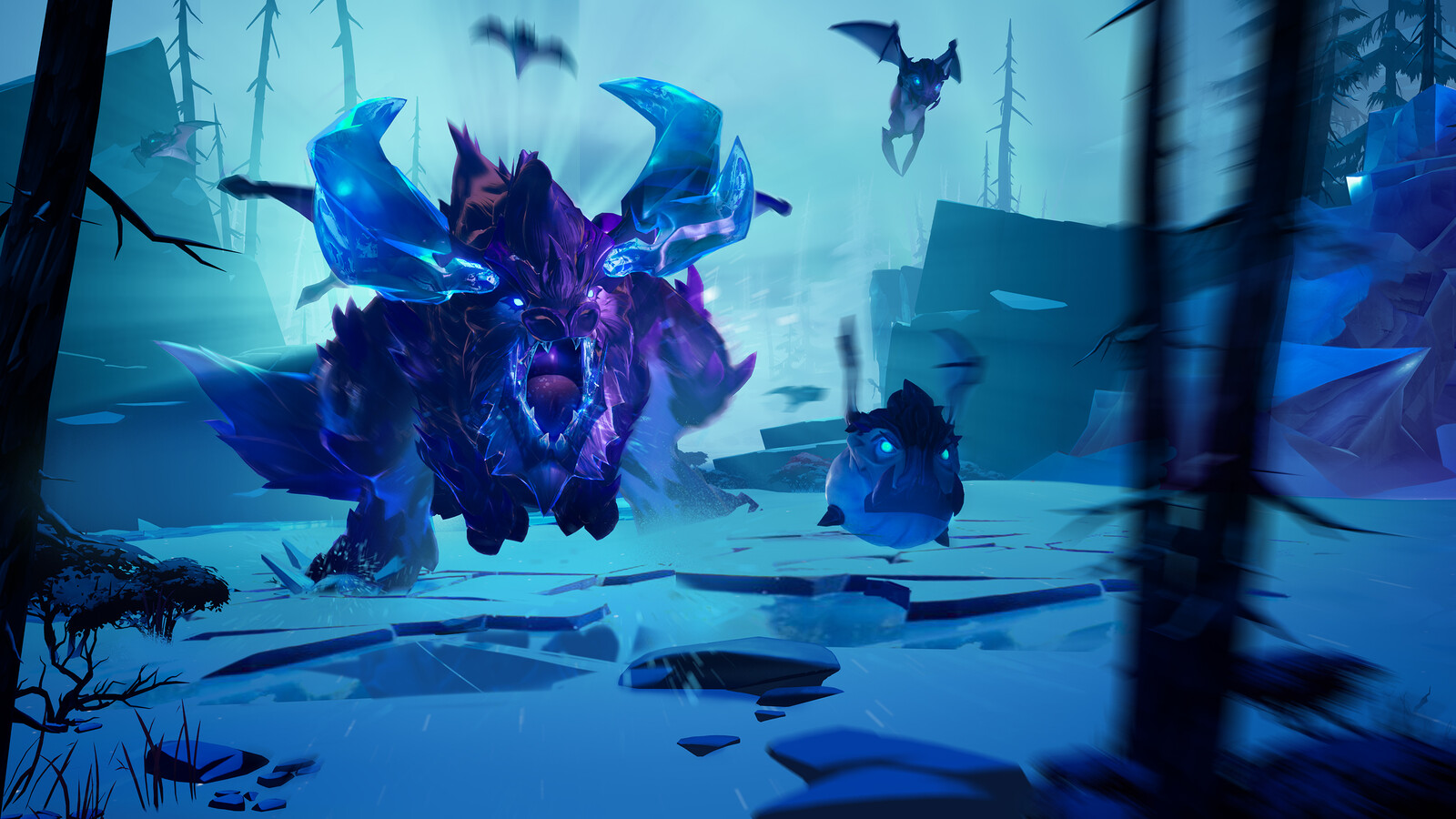 The final marketing image for Boreus, created with the help of 3d and animation folks, Nick Unden and Juan Nuno - https://www.artstation.com/kill_the_butcher