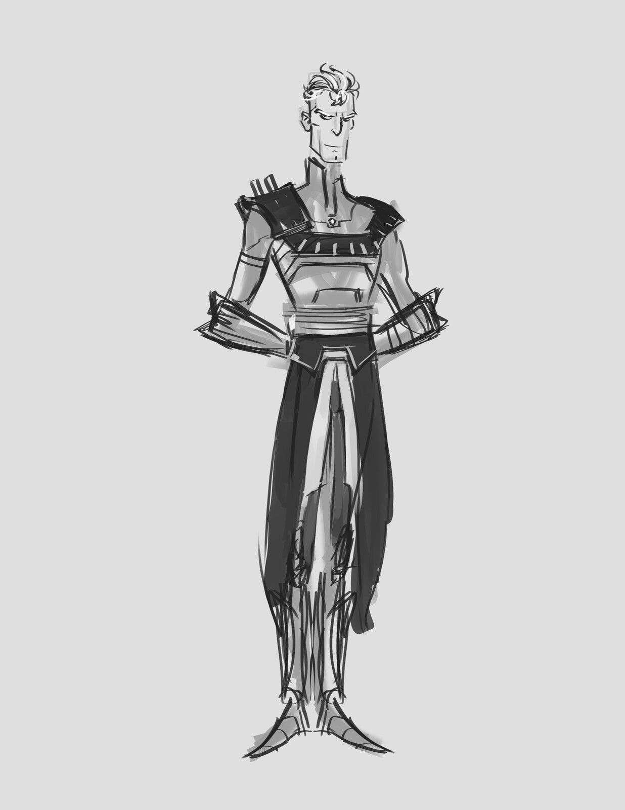 early design of 'young' Daxos.