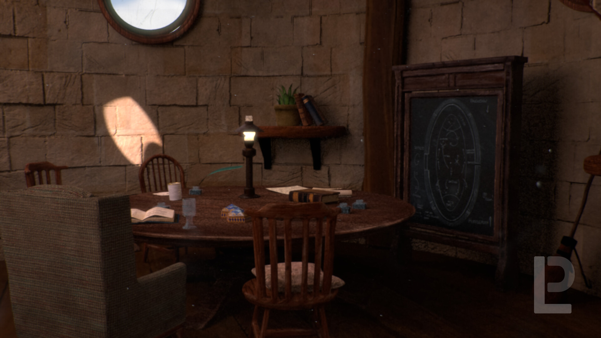 lewis power hufflepuff common room