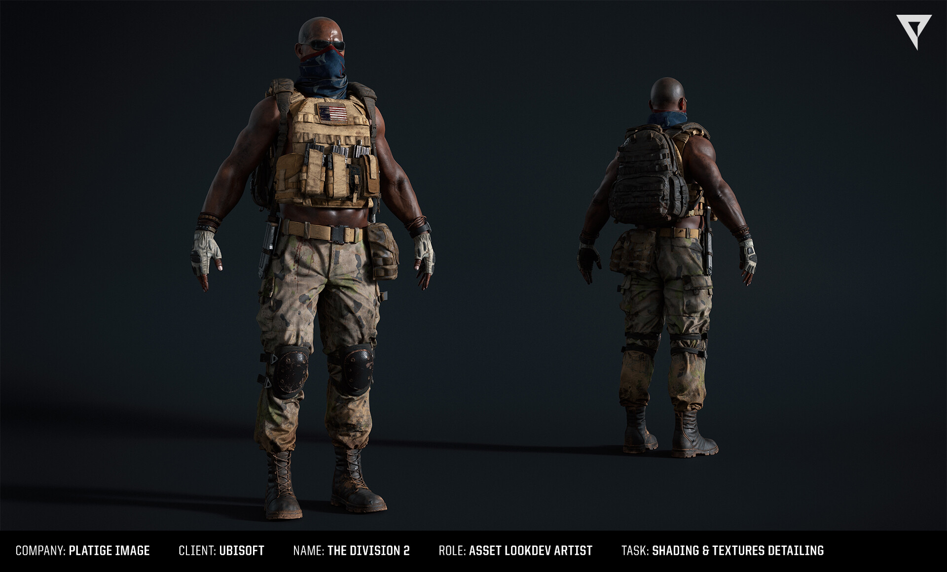 Artstation The Division 2 E3 Trailer Asset Lookdev Sebastian Deredas