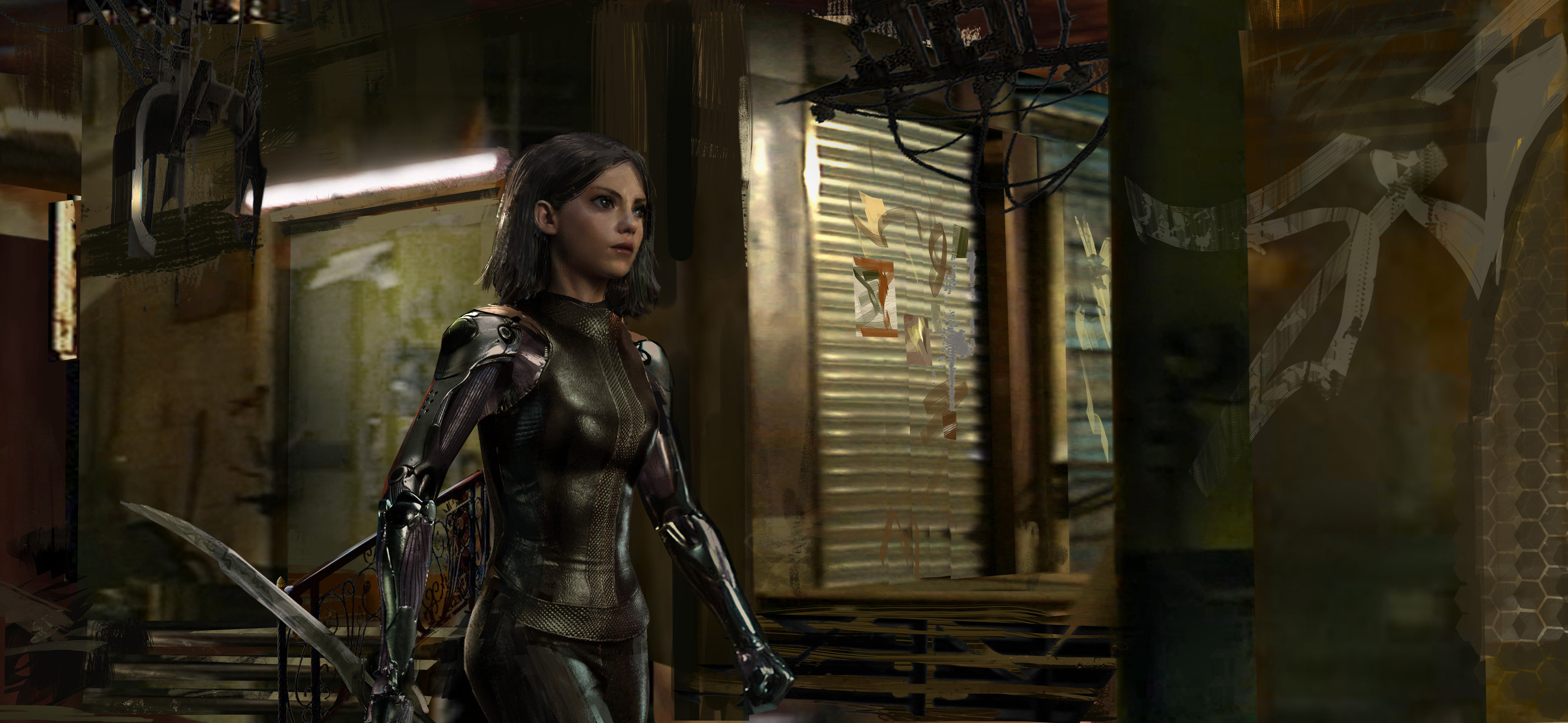 Hejun Mao Alita Battle Angel fan art