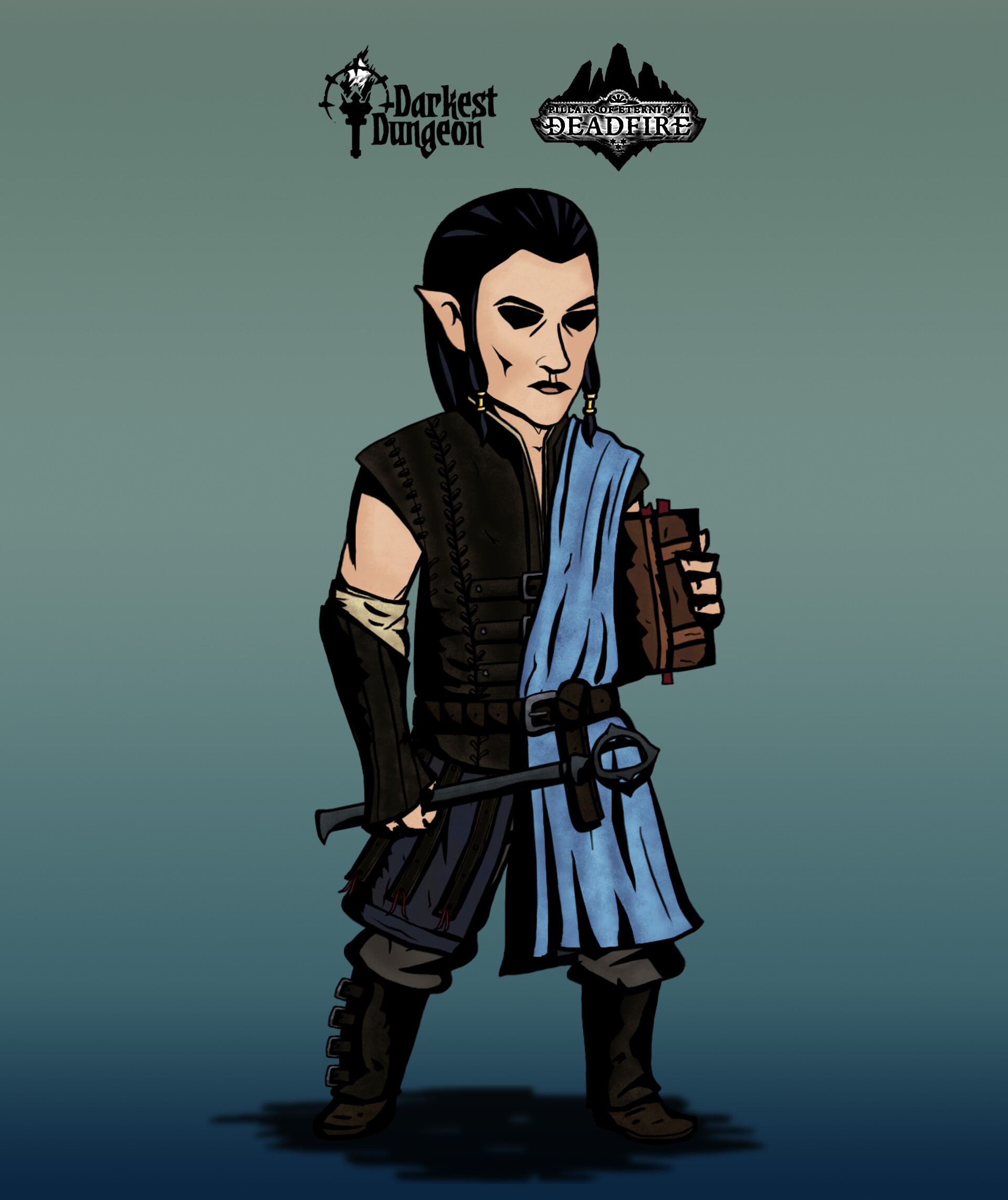 ArtStation Aloth (Darkest Dungeon x Pillars of Eternity Fan art)