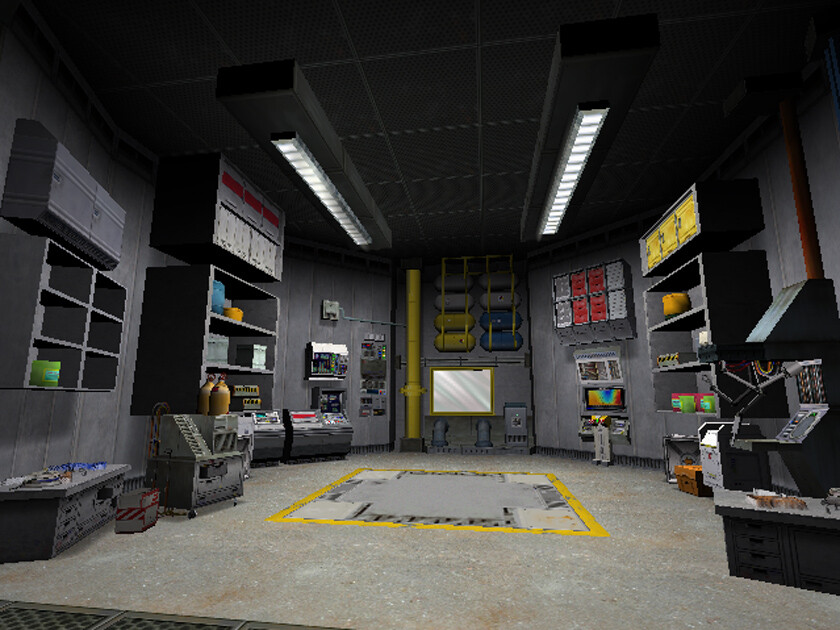 level IX - the garage used for fixing all of the land vehicles