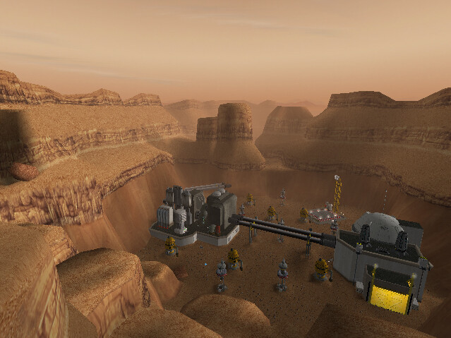 level IX - the outpost.  I think there was both exterior and interior puzzle solving.