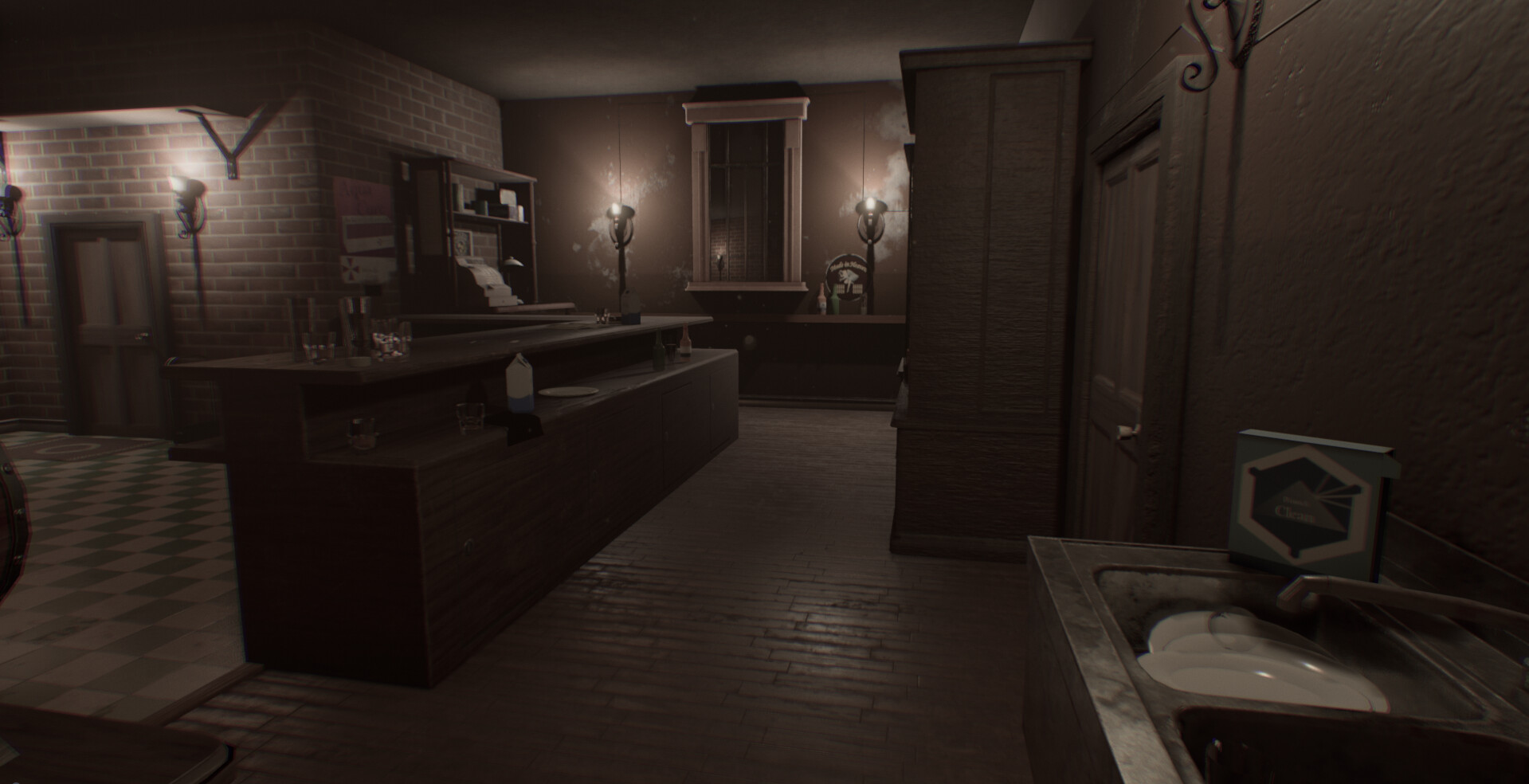 Artstation Black Jack Bar Resident Evil 3 Unreal Engine