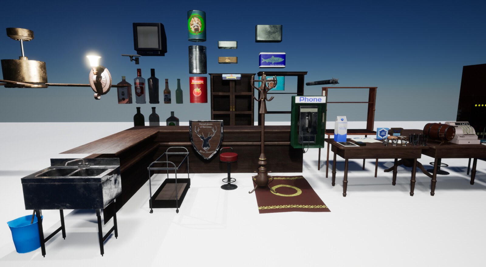 JPrian C Black Jack Bar Resident evil 3 (unreal engine 4)